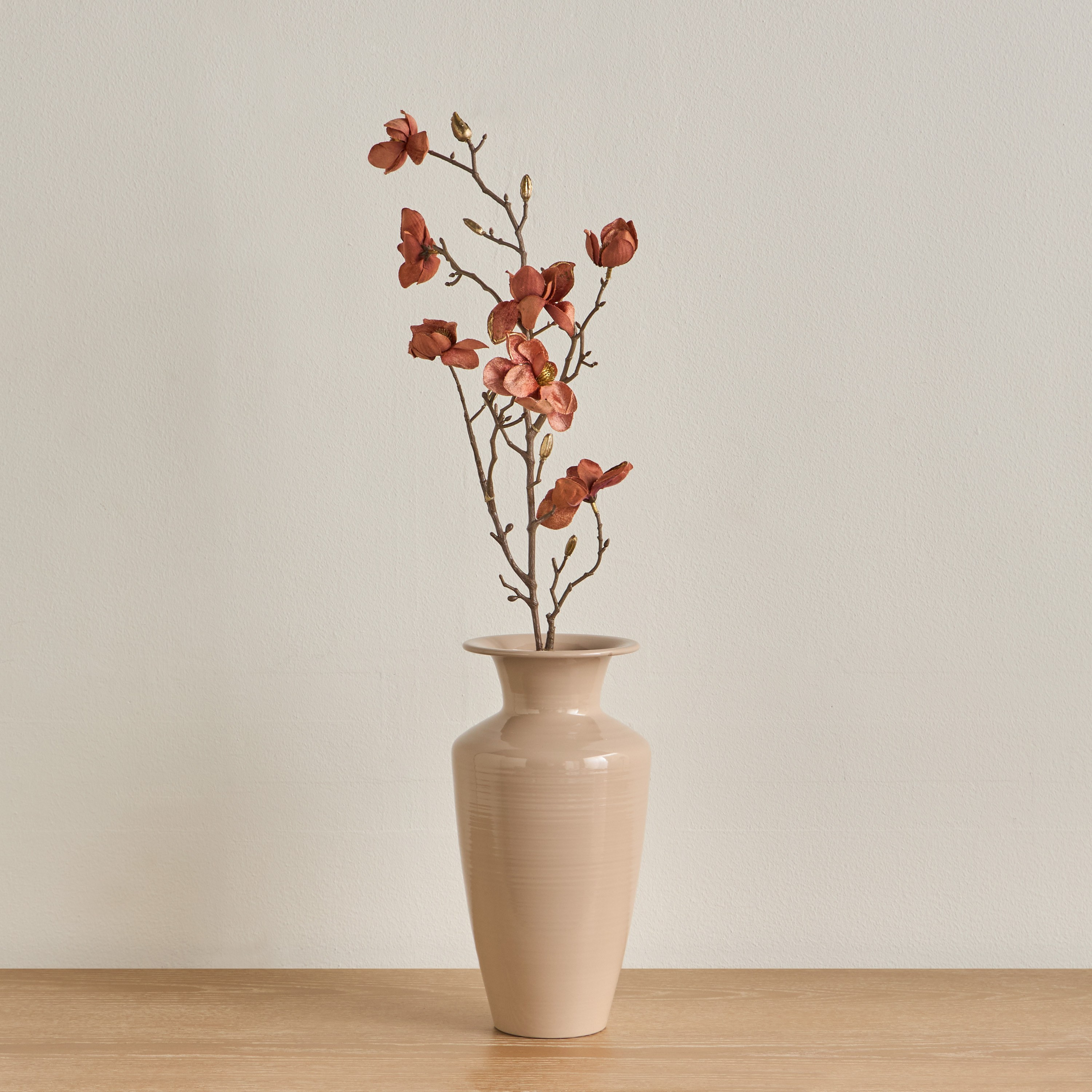 Velvet Dogwood Flower Stem - 78 cm-household-gardenandoutdoor-artificialflowersandplants-flowers-image-1