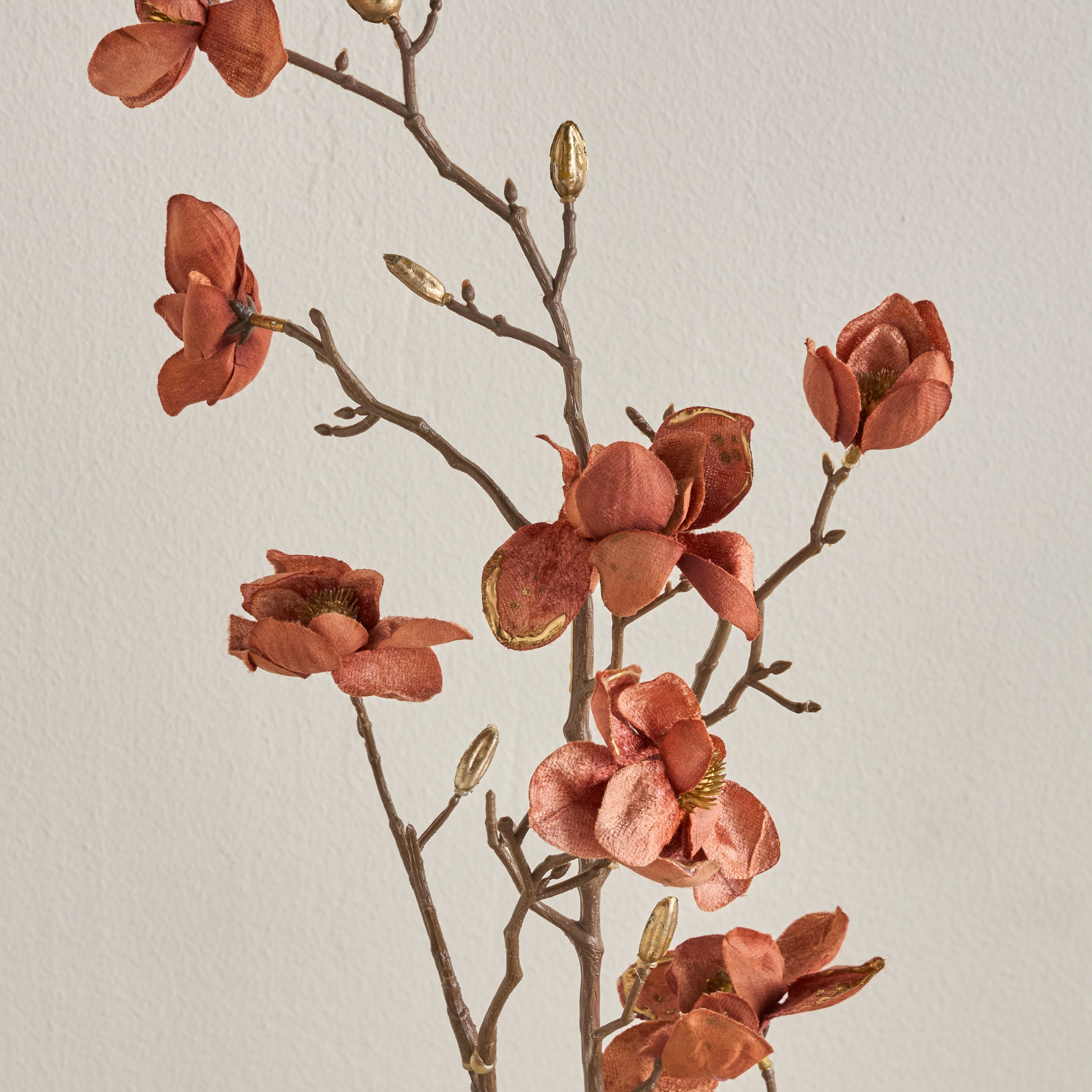 Velvet Dogwood Flower Stem - 78 cm-household-gardenandoutdoor-artificialflowersandplants-flowers-image-2