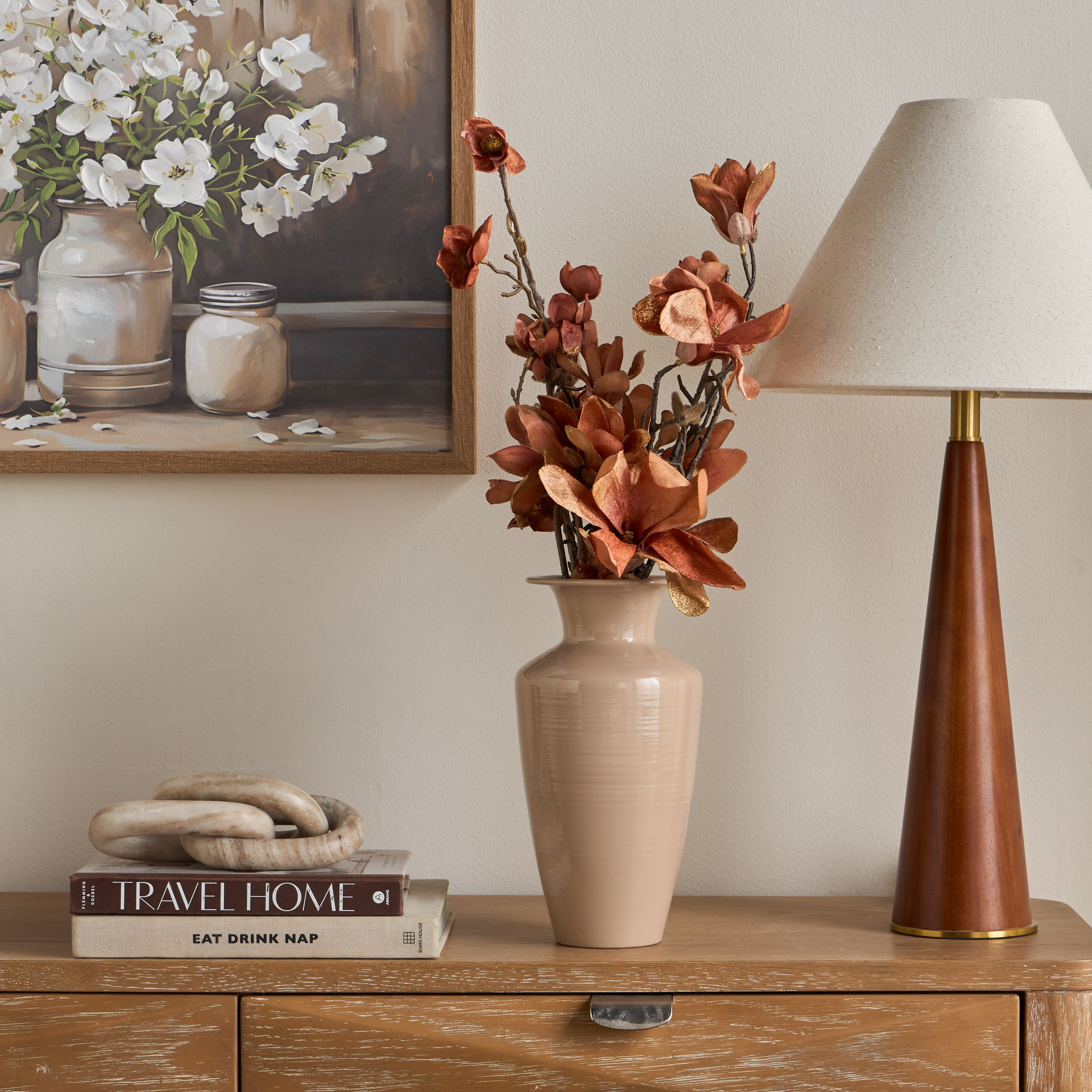 Velvet Dogwood Flower Stem - 78 cm-household-gardenandoutdoor-artificialflowersandplants-flowers-image-3