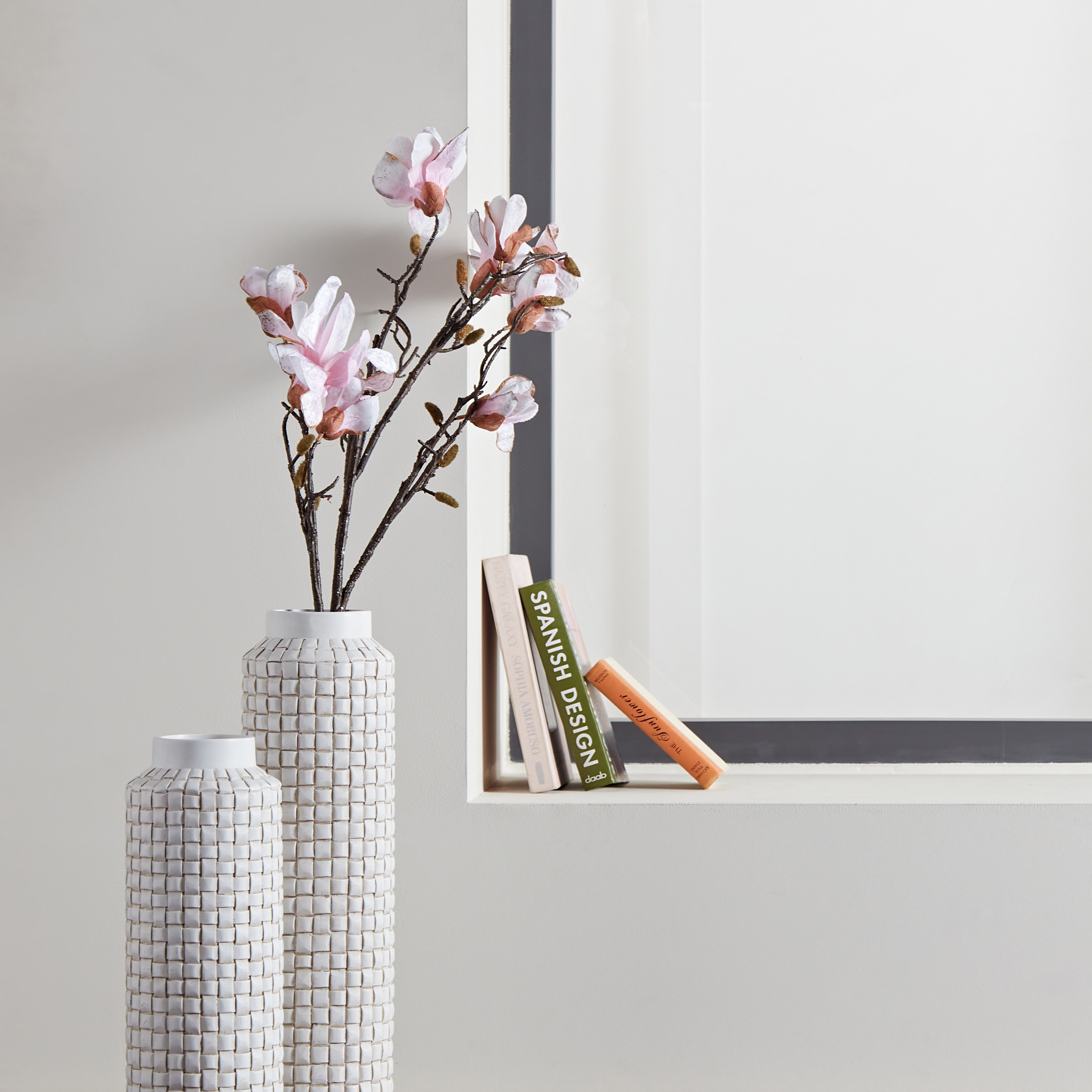 Magnolia Flower Stem - 110 cm-household-gardenandoutdoor-artificialflowersandplants-stems-image-3
