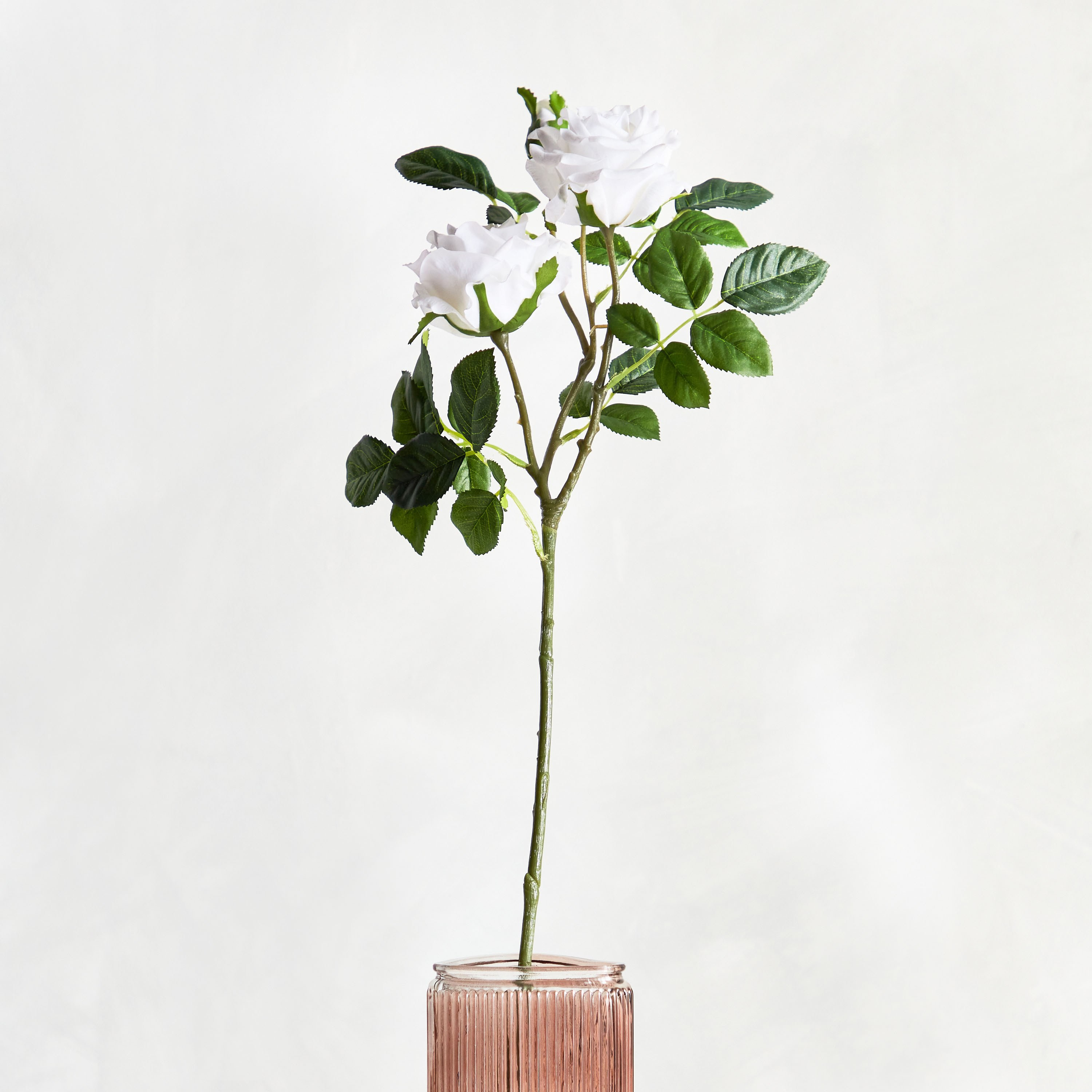 Real Touch Pongee Cabbage Rose Flower Stem - 79 cm-household-gardenandoutdoor-artificialflowersandplants-stems-image-1