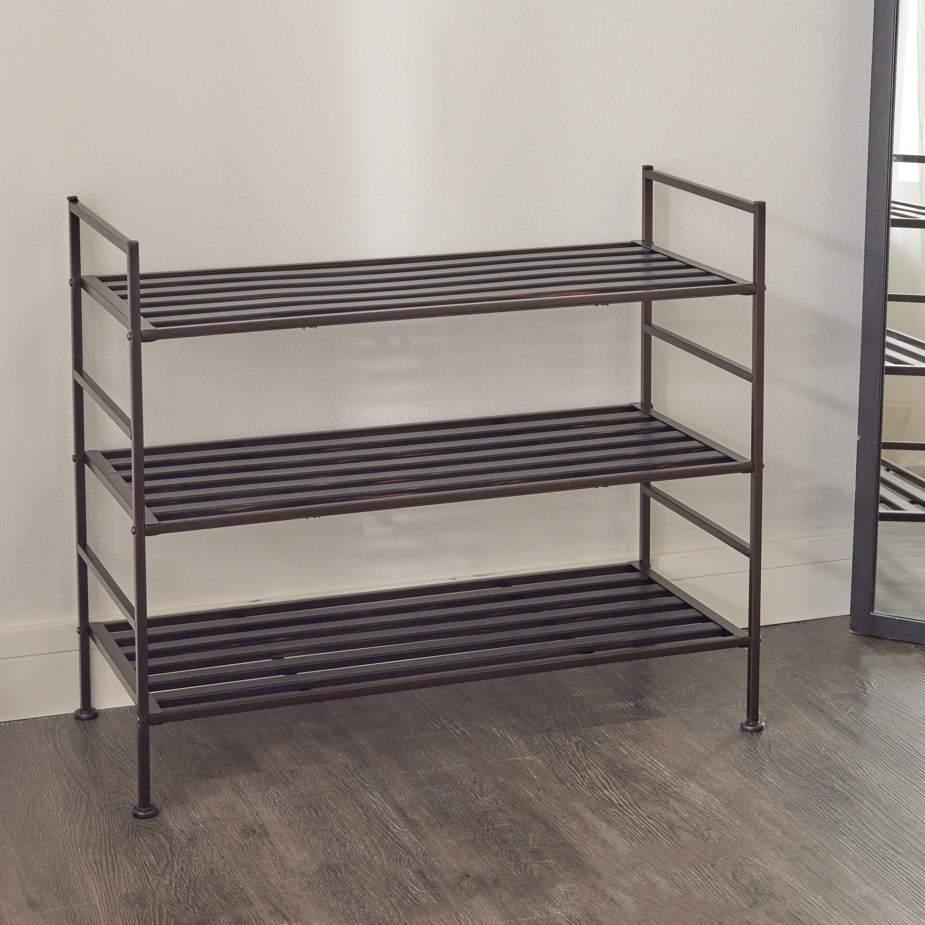 Iron shoe rack on sale online