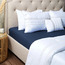 Amphora Double Fitted Sheet - 120x200 cm-household-bedding-sheetsandpillowcases-fittedsheets-image-2