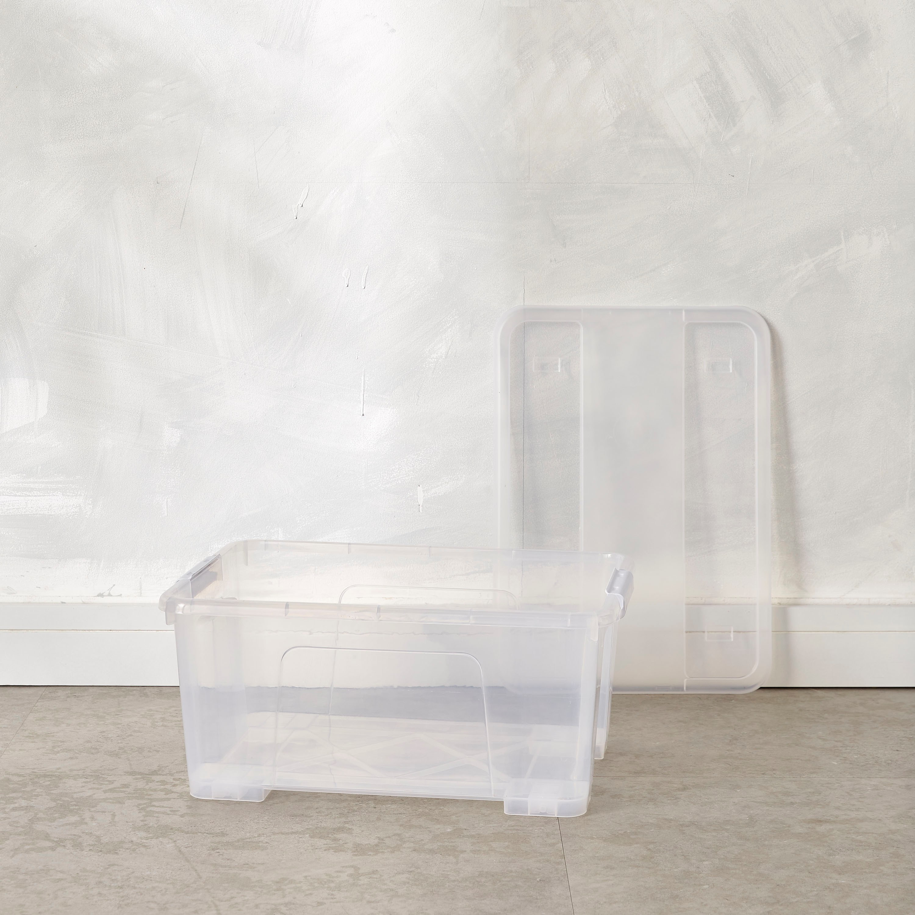 Robyn Storage Box With Lid and Wheels - 25 L-household-storage-storagesolutions-storageboxesandbaskets-image-2