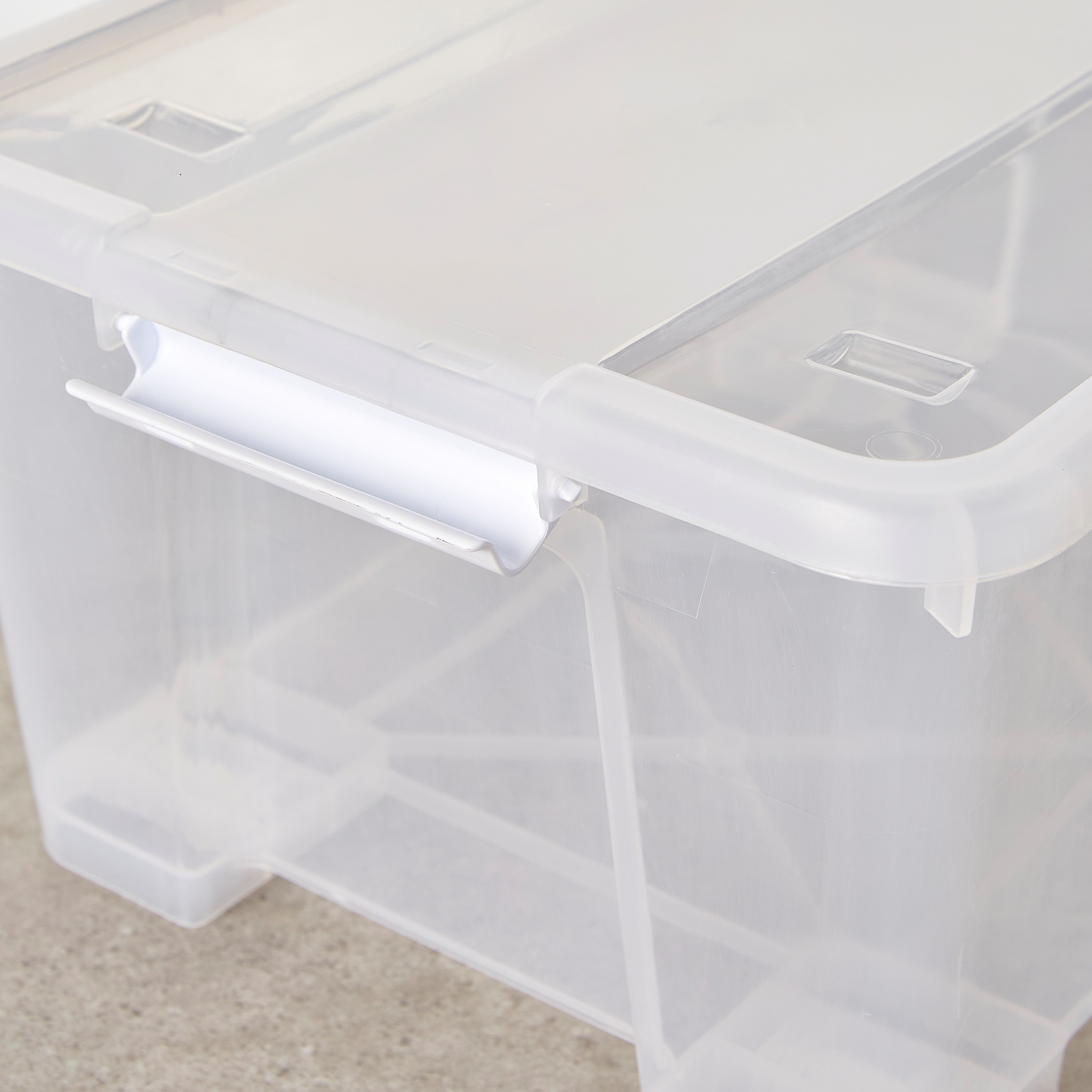 Robyn Storage Box With Lid and Wheels - 25 L-household-storage-storagesolutions-storageboxesandbaskets-image-3