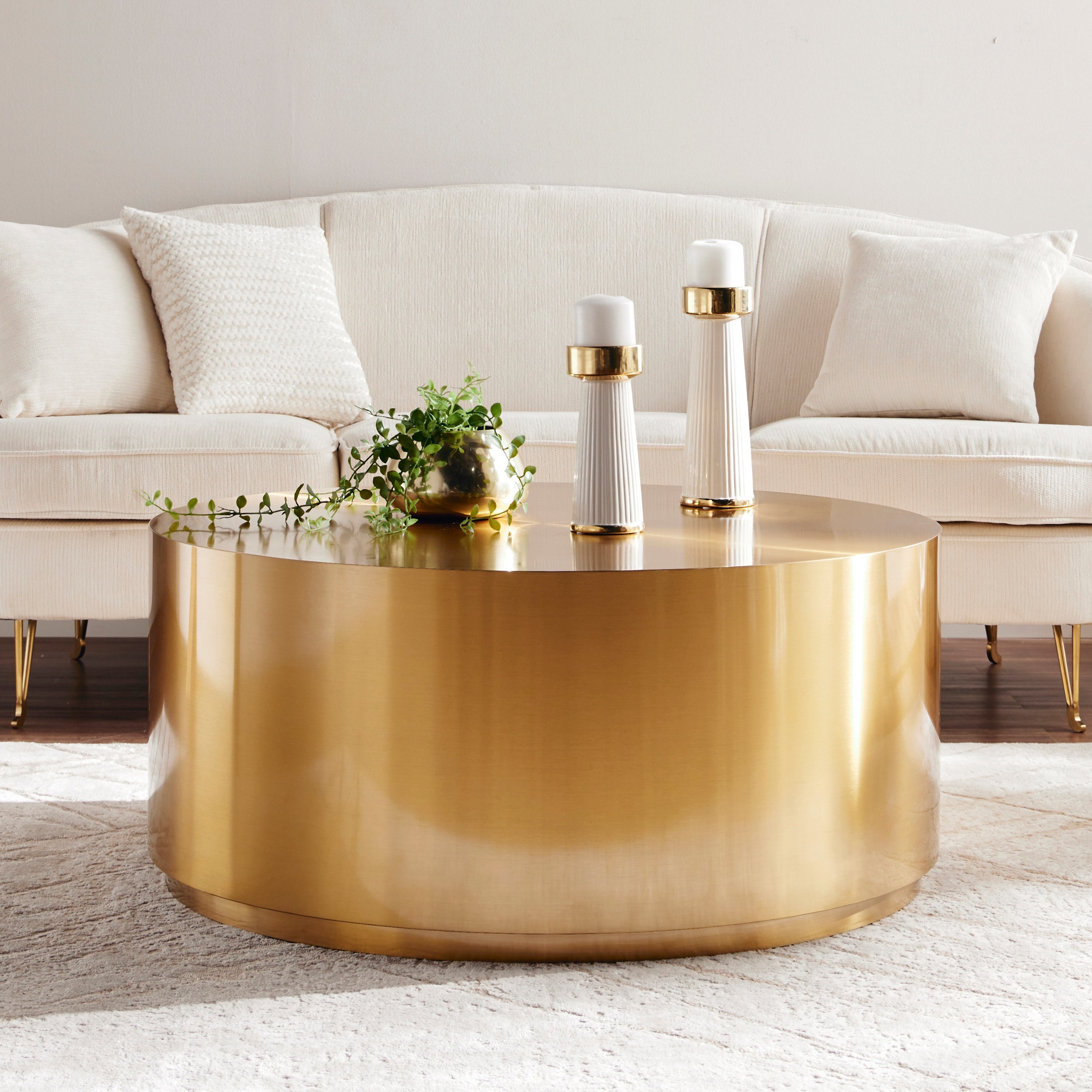 Shop Gabriella Metal Top Coffee Table | Homecentre Egypt