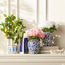 Dahlia Flowers in Pot - 36 cm-household-gardenandoutdoor-artificialflowersandplants-flowers-image-4
