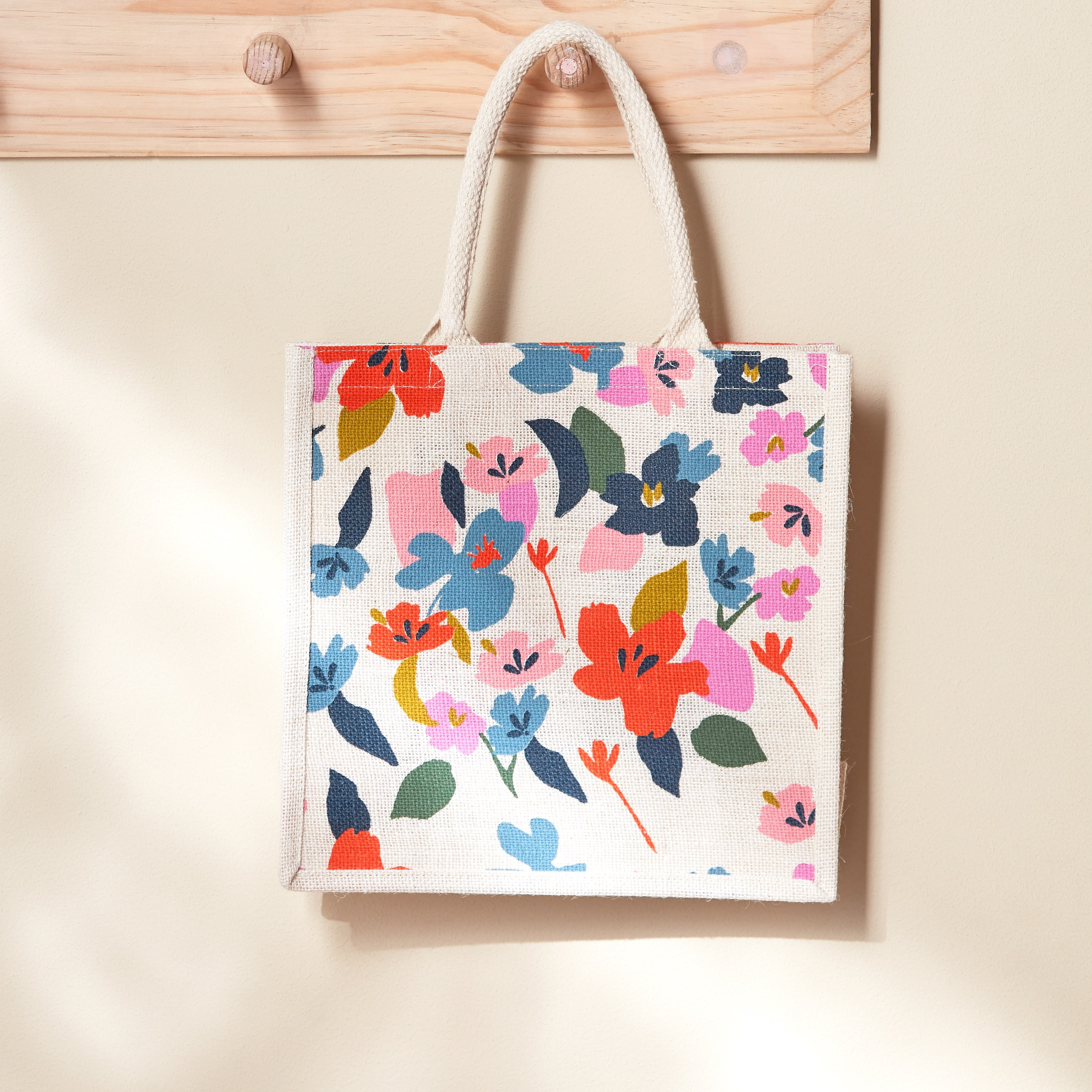 Floral discount lunch tote