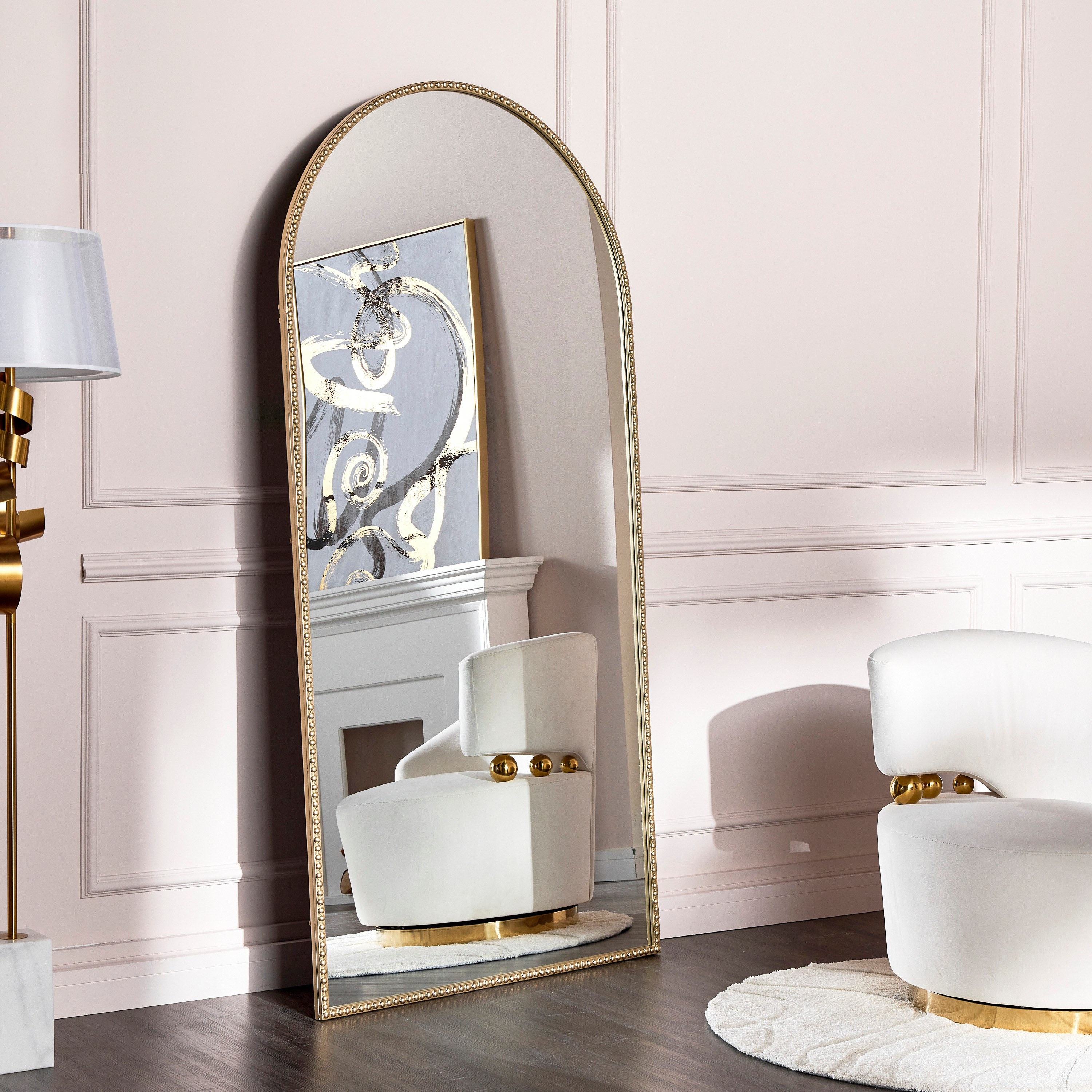 Rio Leaner Floor Mirror - 200x100 cm-household-walldecorandmirrors-mirrors-floormirrors-image-1