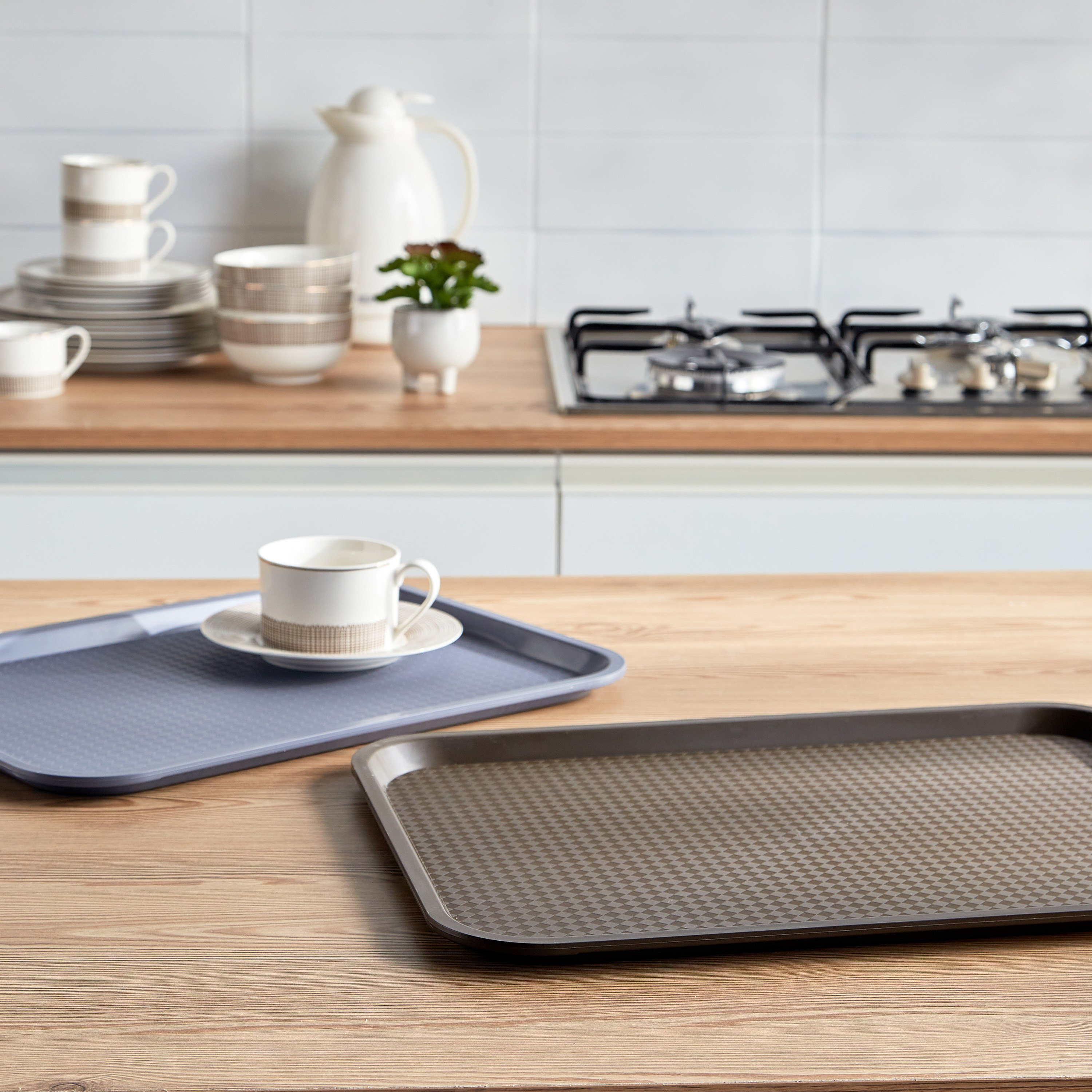صينية تقديم بلاستيك - كونتور-household-dining-serveware-servingtrays-image-4