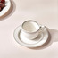 Zora Bone China Espresso Cup and Saucer - 90 ml-household-dining-teaandcoffee-mugsandcups-image-1