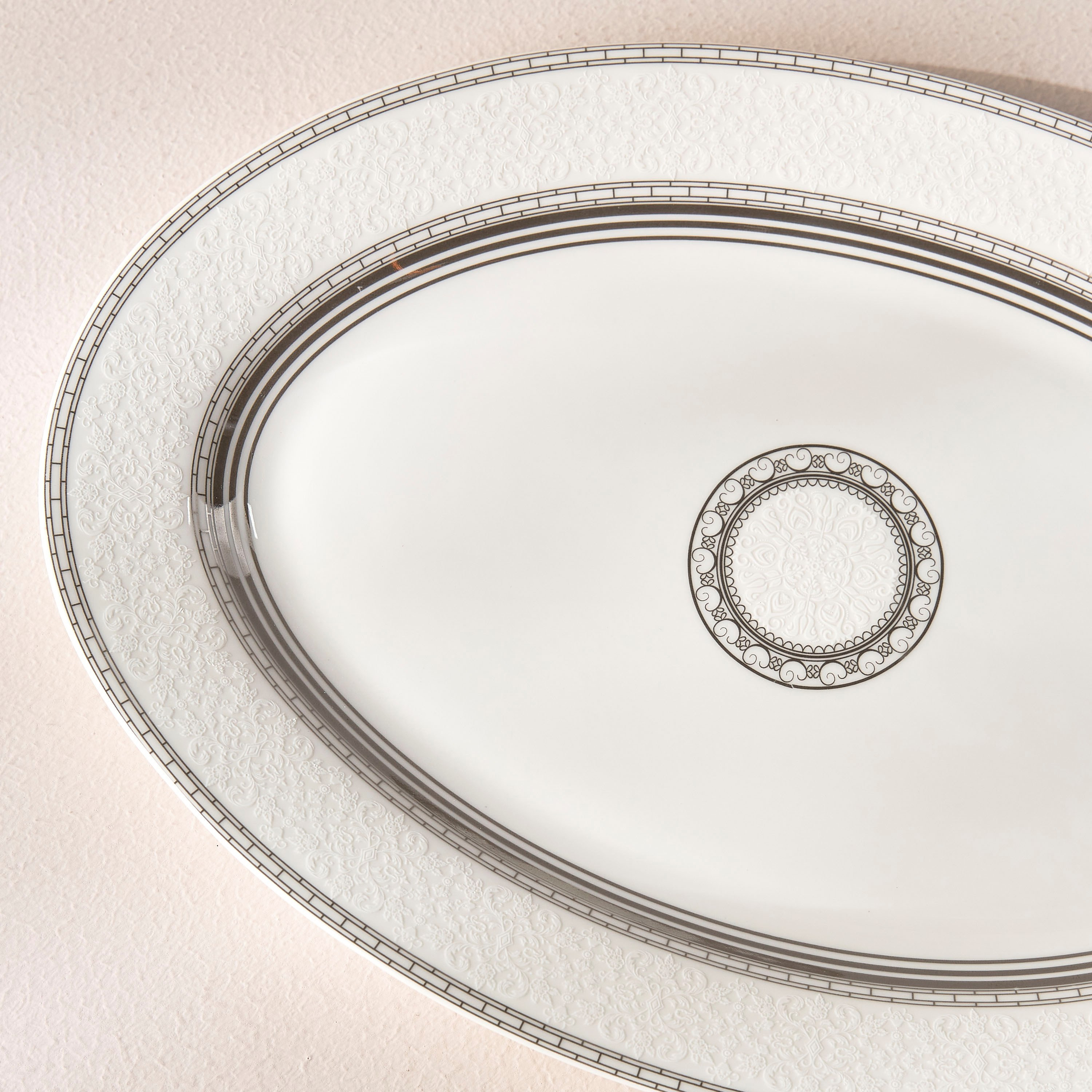 Zora Oval Platter - 35 cm-household-dining-dinnerware-dinnerwarecollections-image-2