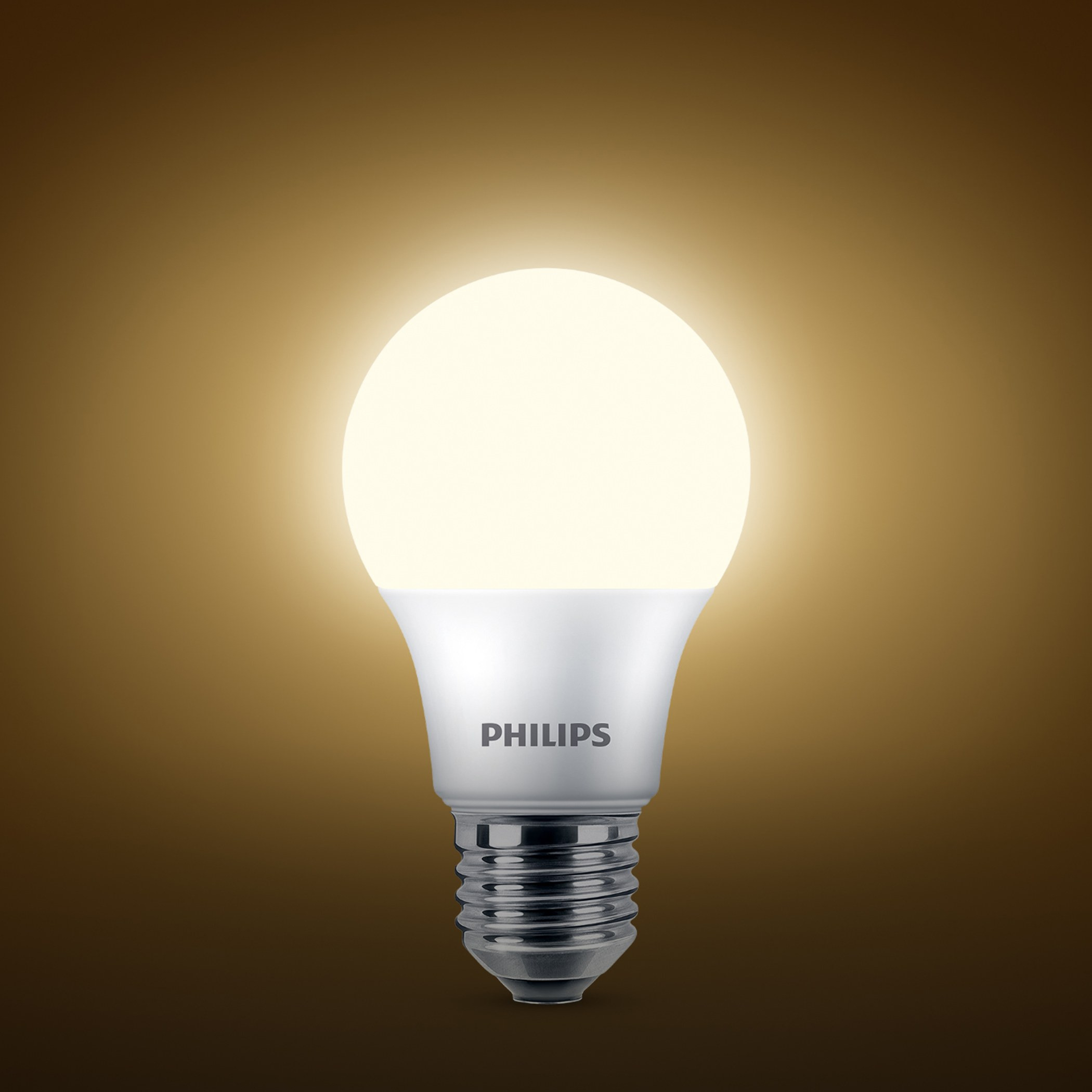 Philips A60 3000K LED Bulb - E27  7-50W 580 Lumen Warm White-household-lighting-bulbsandbatteries-bulbs-image-3