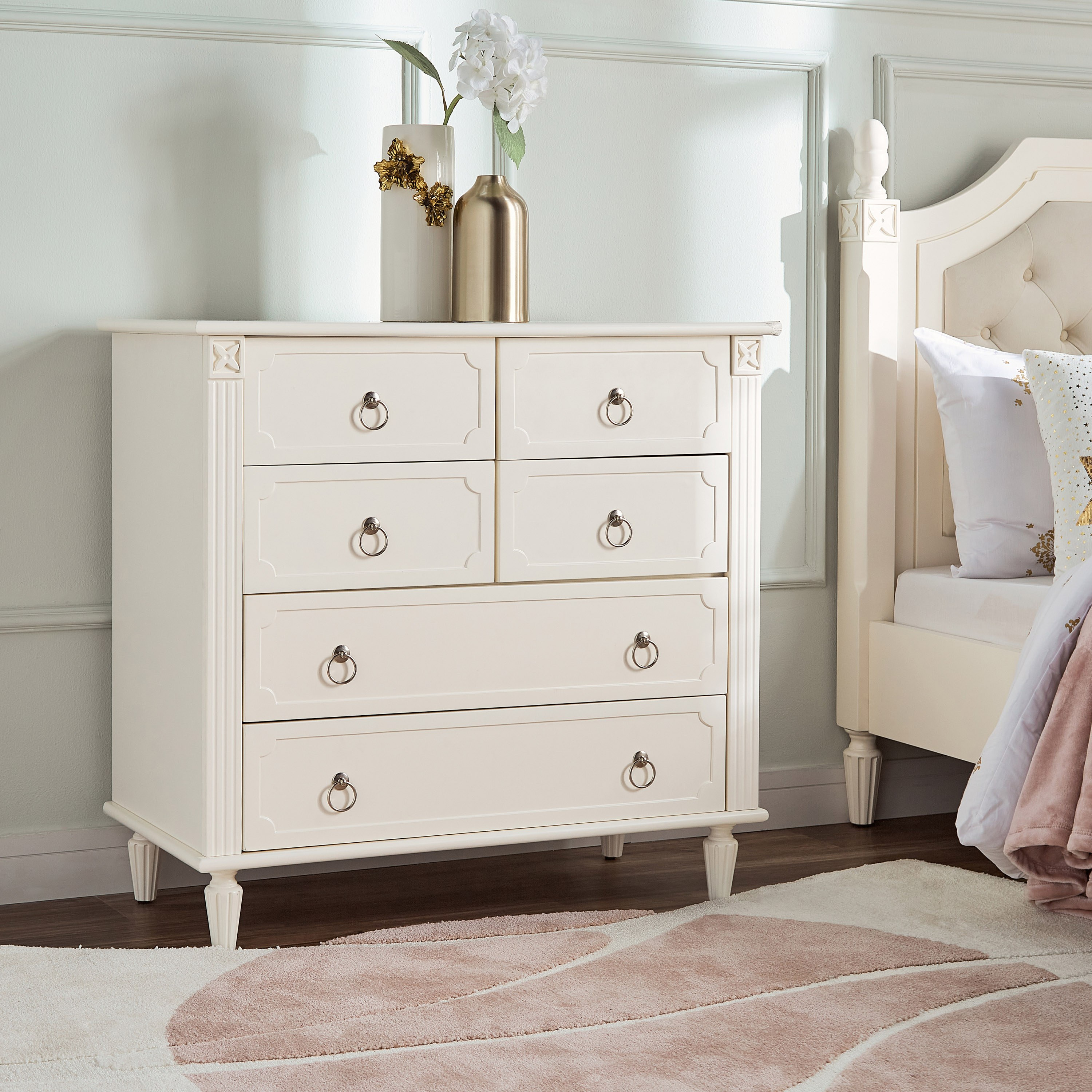 Extra long chest on sale of drawers