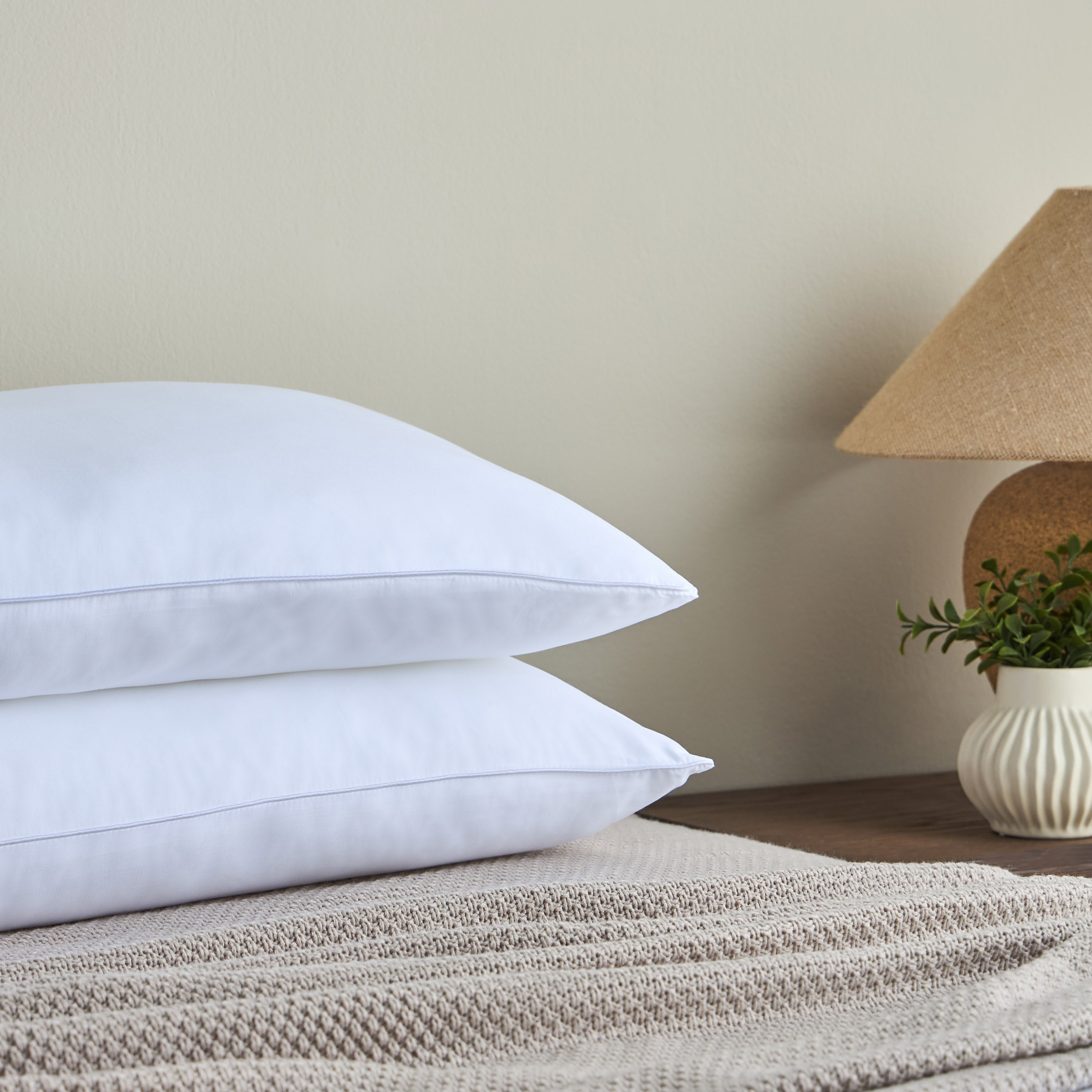 Abode Down Alternative with Microfresh Infused 1-Piece Pillow - 50x75 cm-household-bedding-pillows-image-3
