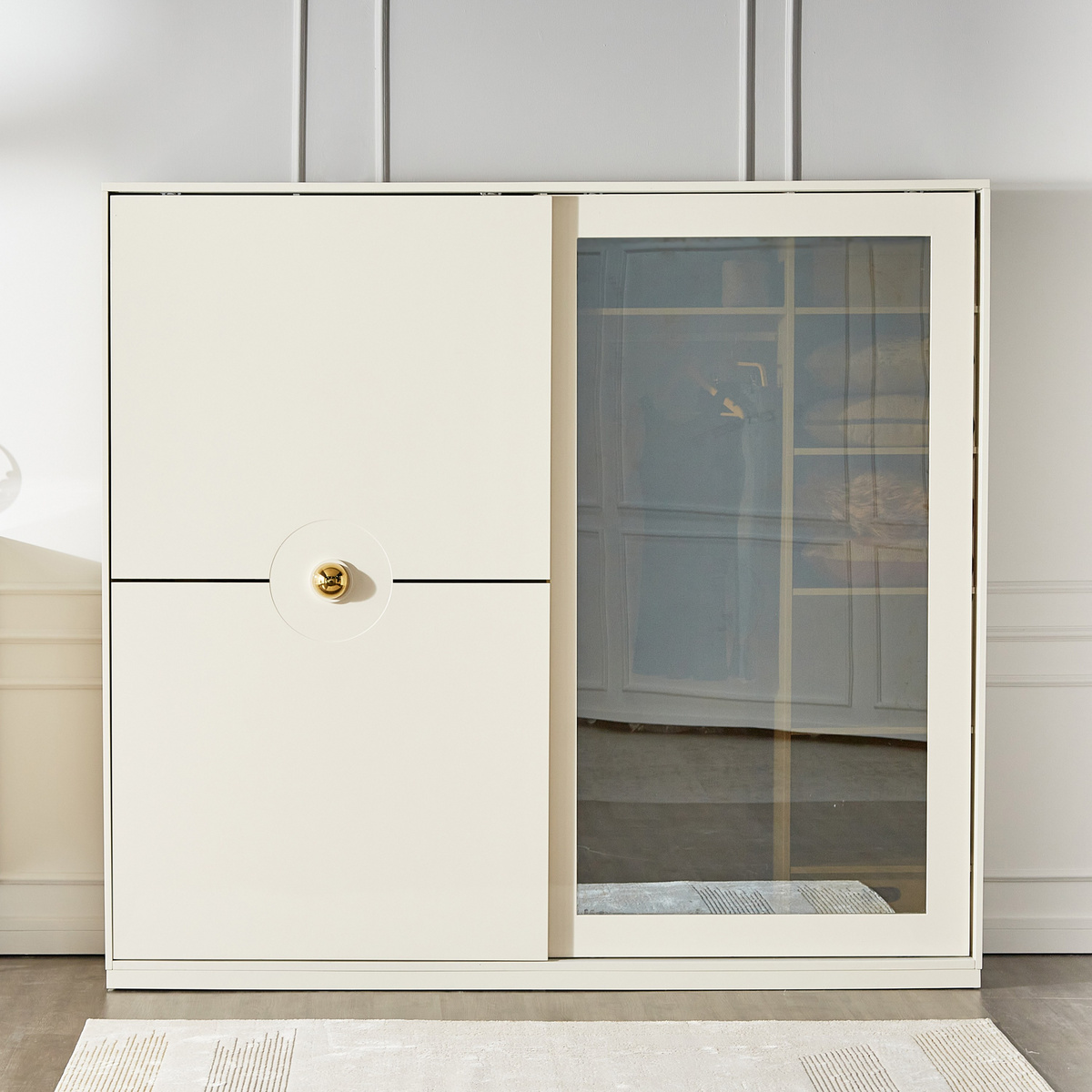 خزانة ملابس 2 باب انزلاقي بأدراج - حكايات 12 | خزانة ملابس 2 باب انزلاقي بأدراج - حكايات