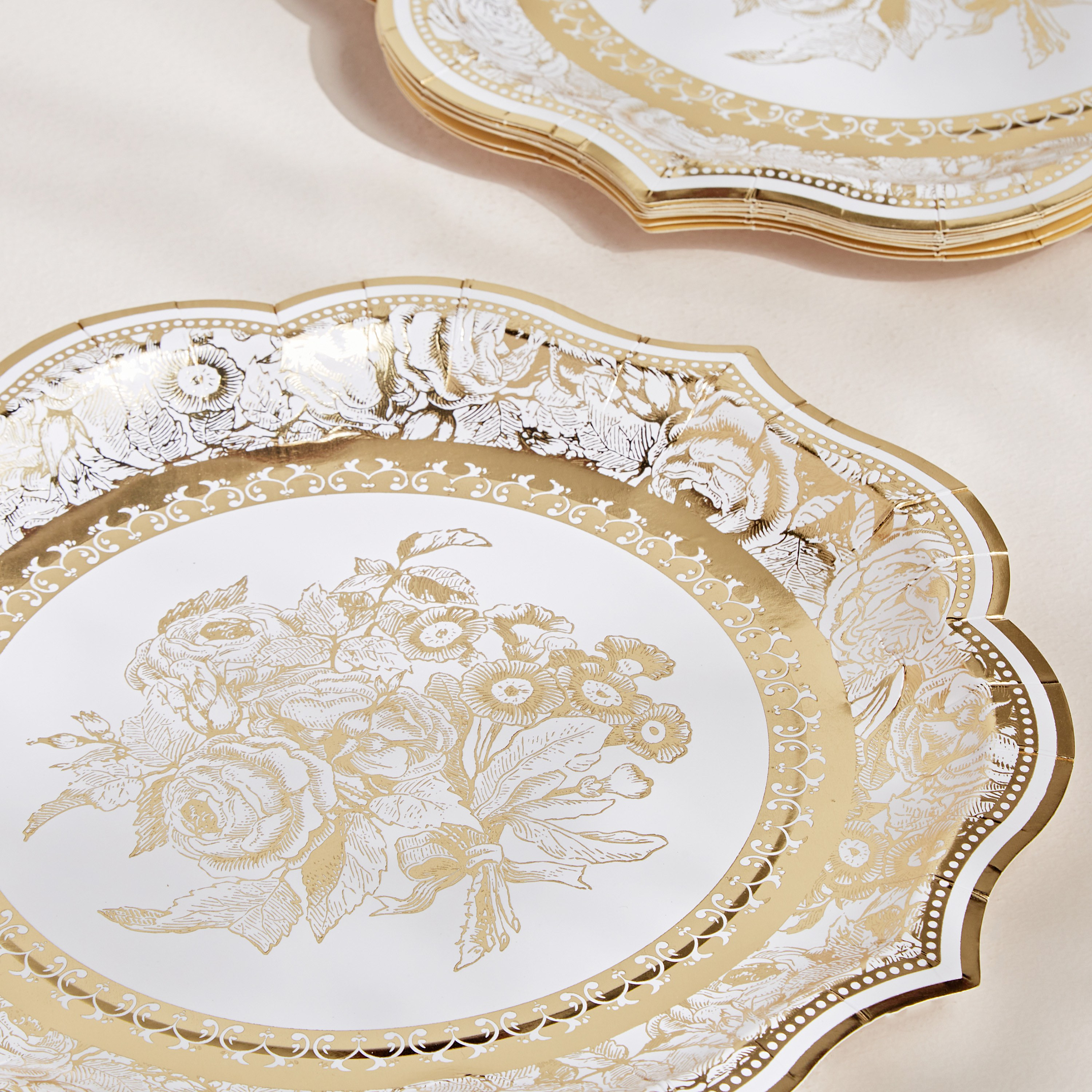 طقم صحون عشاء ورقية 10 قطع - سيوار - 27 سم-household-dining-dinnerware-plates-image-3