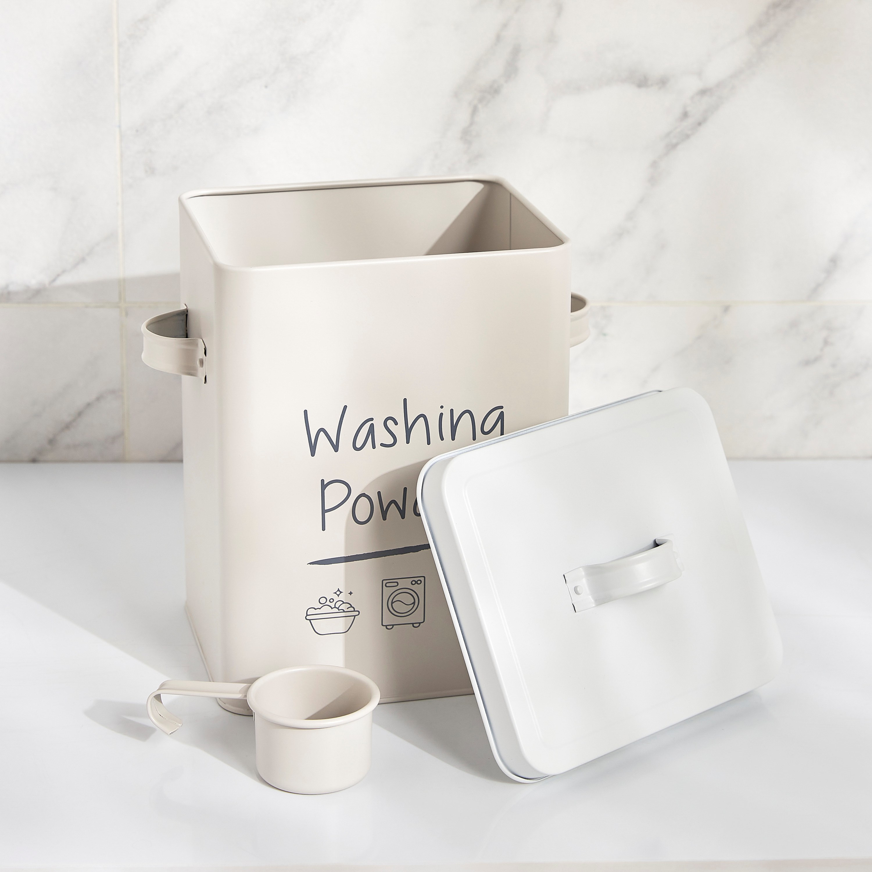 Reese Washing Powder Box with Lid and Scoop-household-bathandlaundry-laundrysolutions-laundryaccessories-image-2