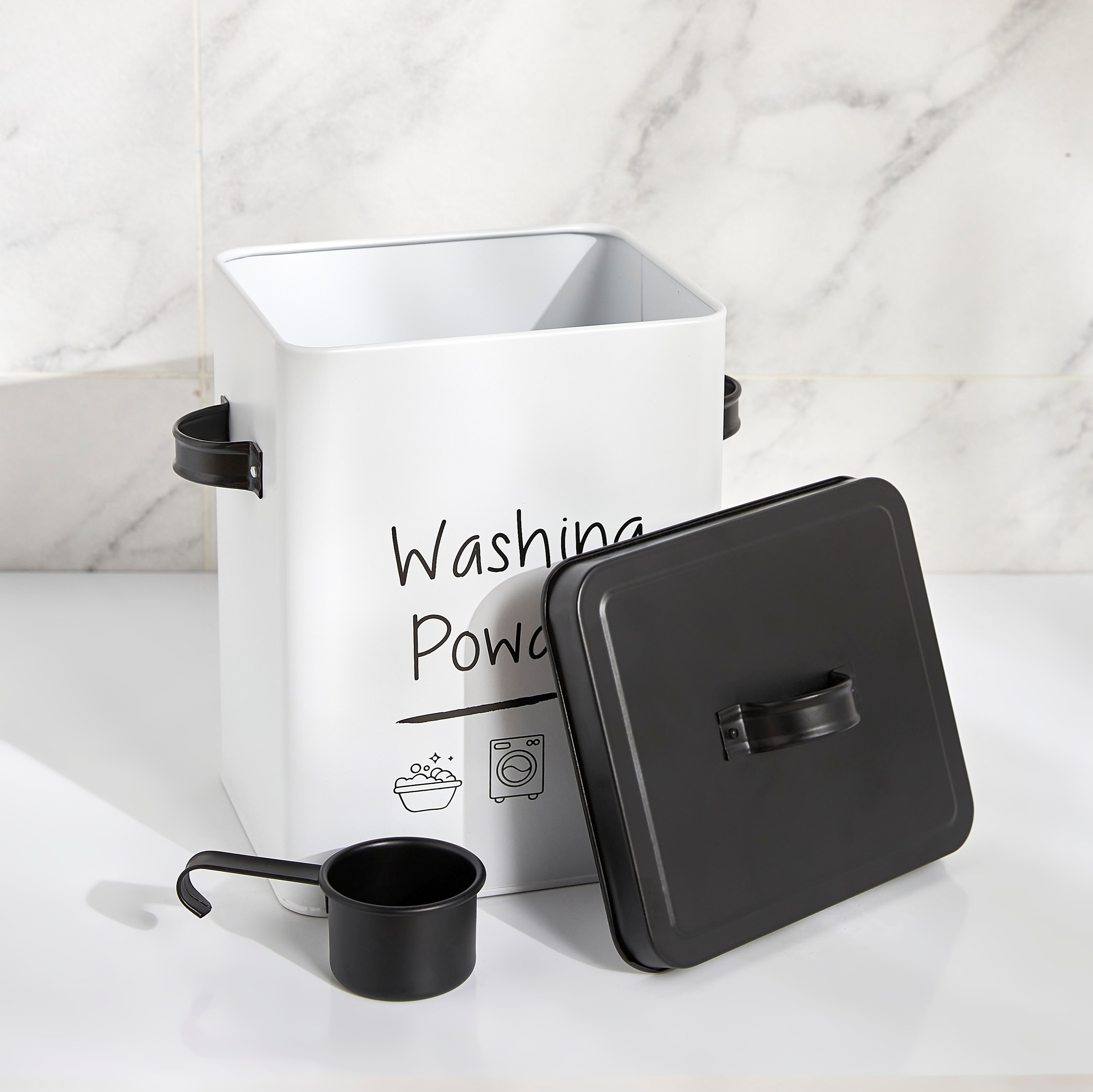 Reese Washing Powder Box with Lid and Scoop-household-bathandlaundry-laundrysolutions-laundryaccessories-image-2