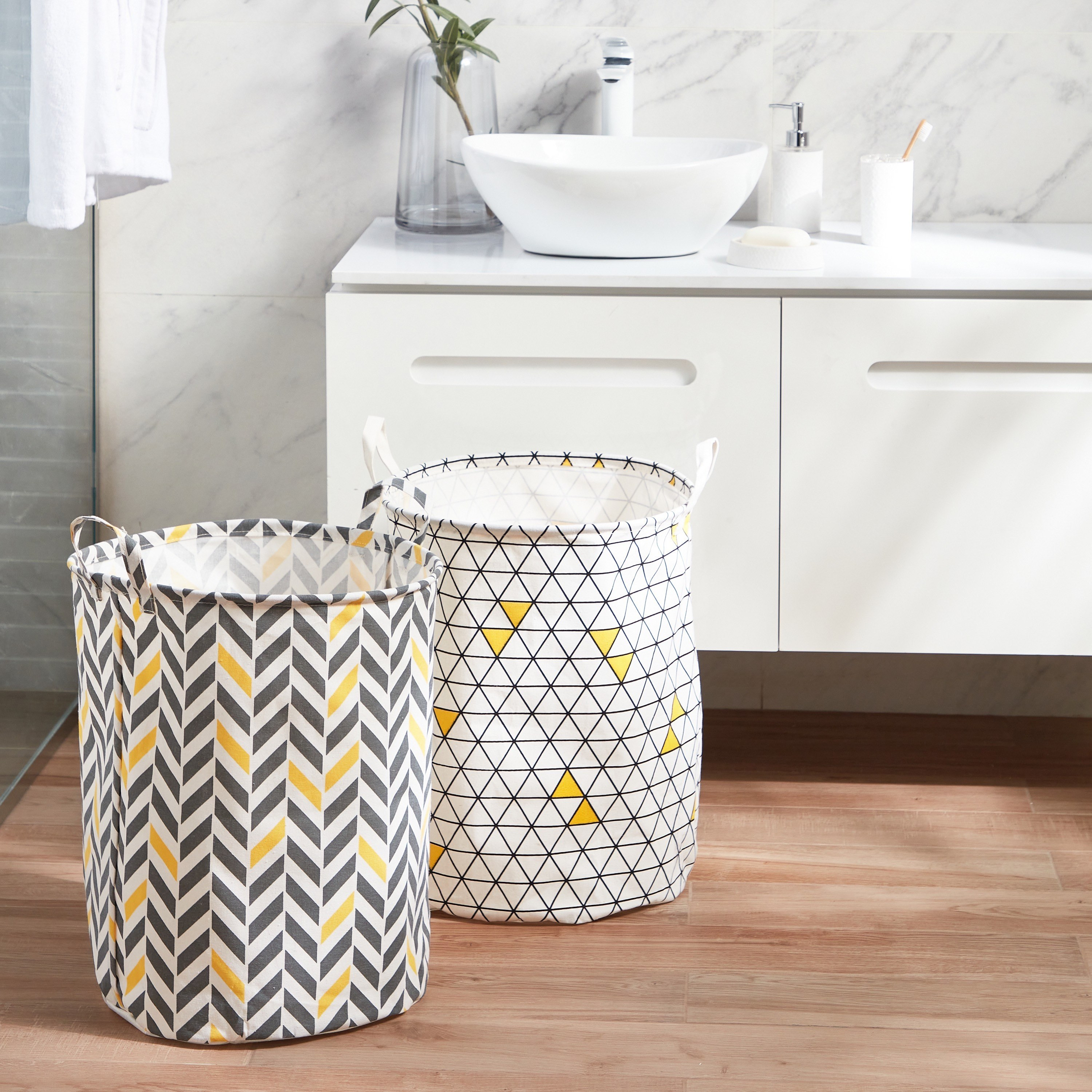 bathroom hamper set