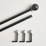 Onyx Ball 16/13mm Single Extendable MS Rod - 112x274cm-household-windows-curtainrodsandaccessories-curtainrods-image-3