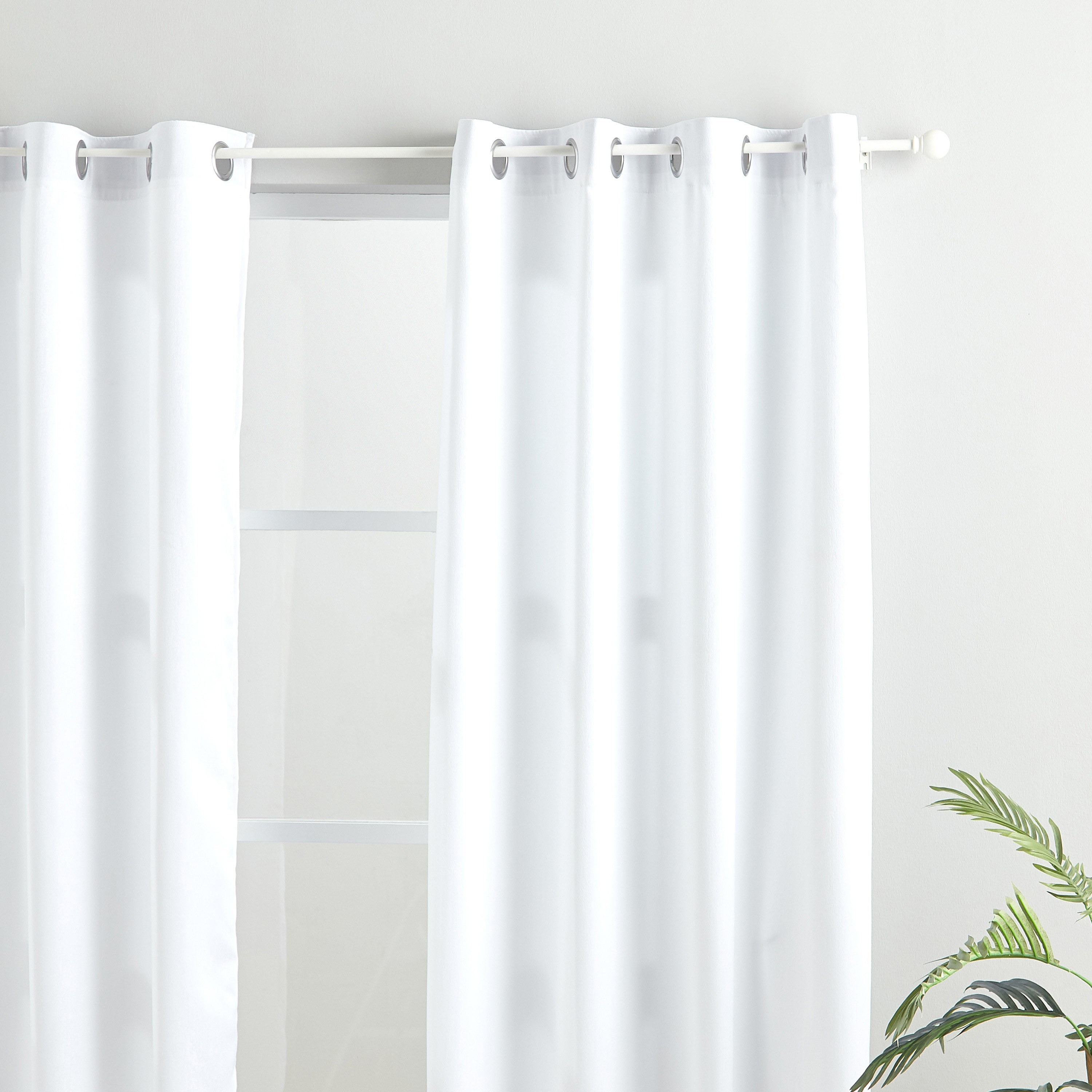 Onyx Ball Extendable Single Curtain Rod - 110-320 cm-household-windows-curtainrodsandaccessories-curtainrods-image-4