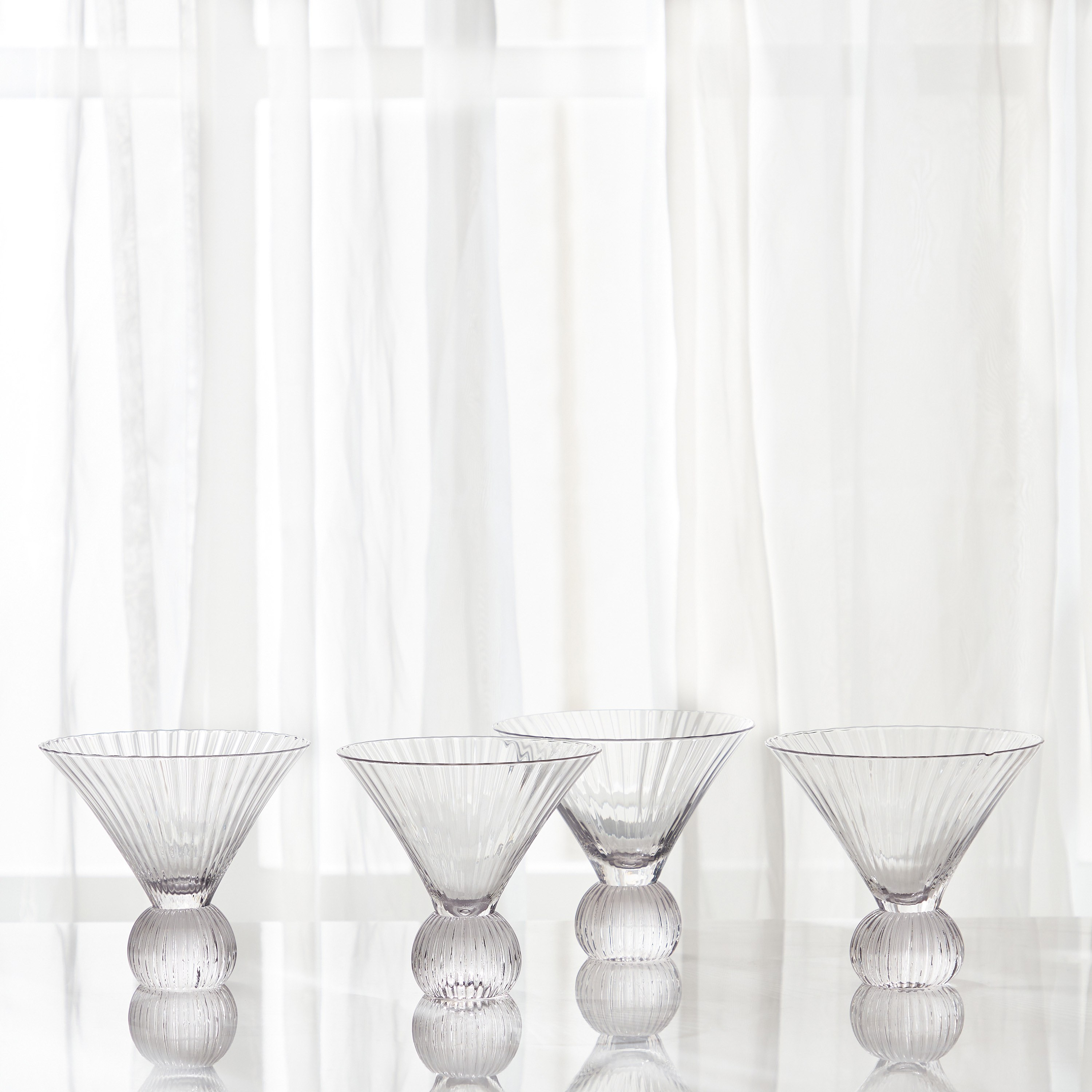 Hikayat Optic Dessert Glass - Set of 4-household-dining-shopbysolutions-dessert-image-1