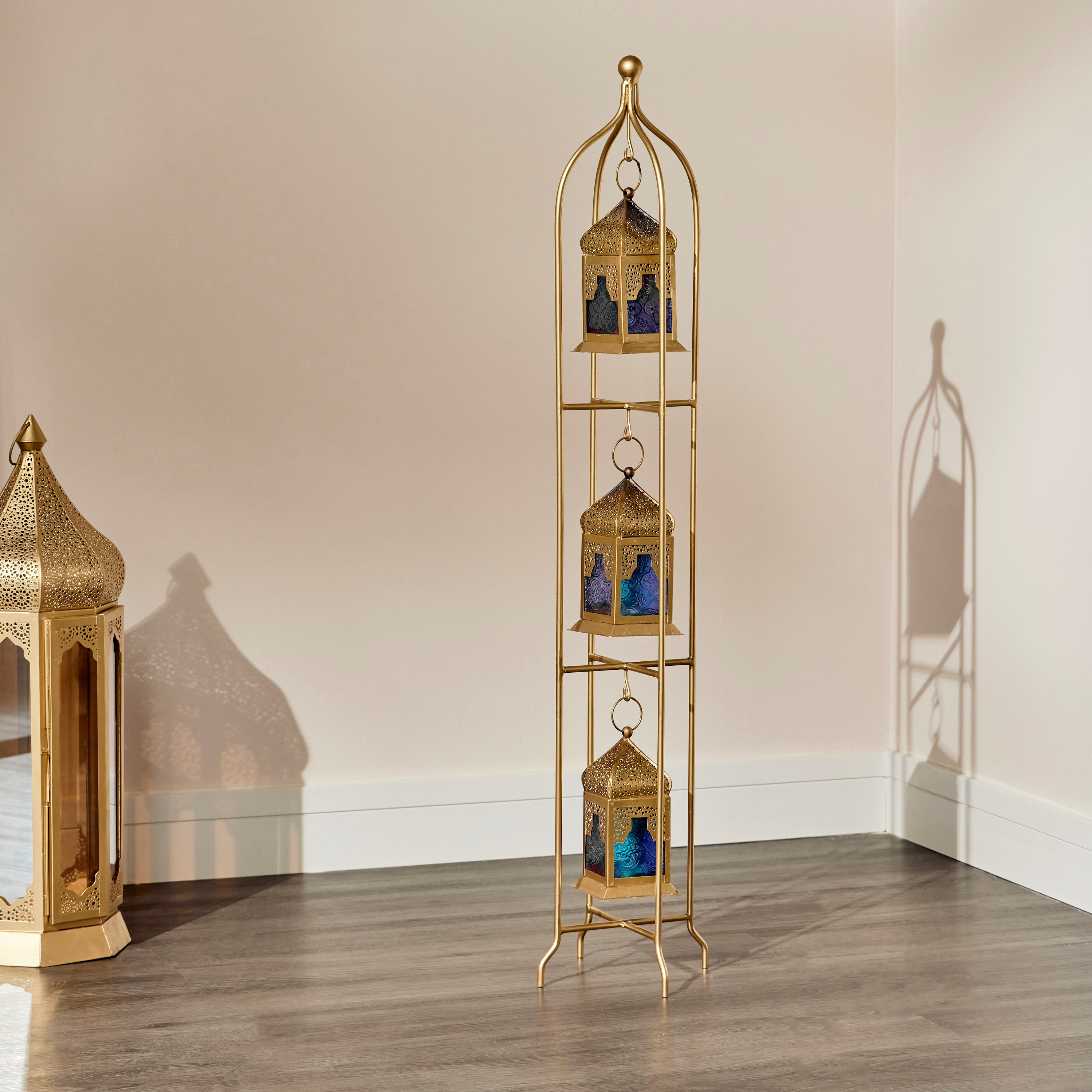 Lamis 3-Hanging Tealight Lantern Stand-household-decor-candleholdersandlanterns-image-1