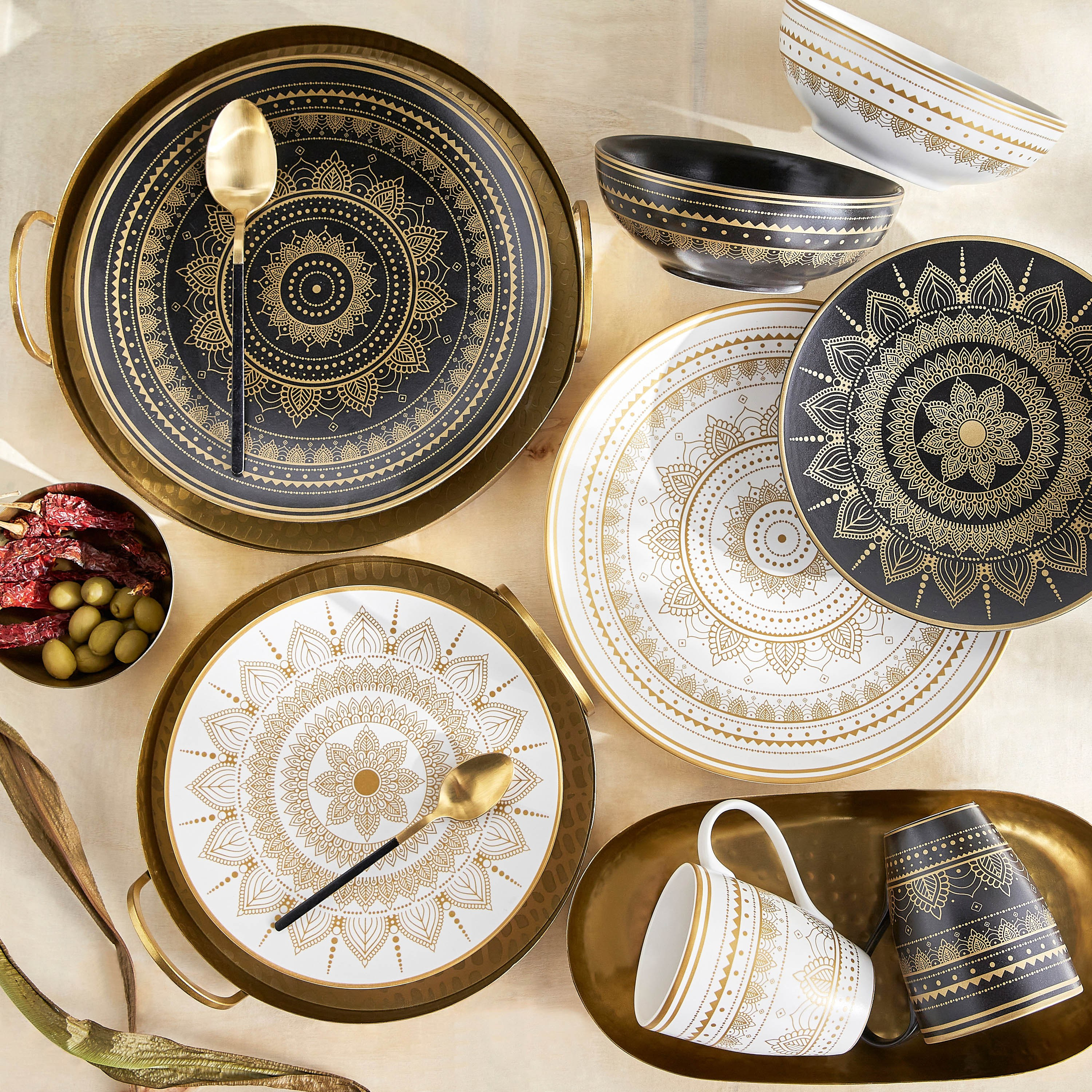 Mandala dinnerware 2024