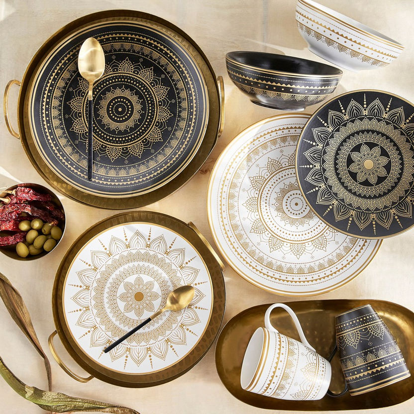 Shop Mandala Porcelain Side Plate - 22 cm Online | Home Centre UAE