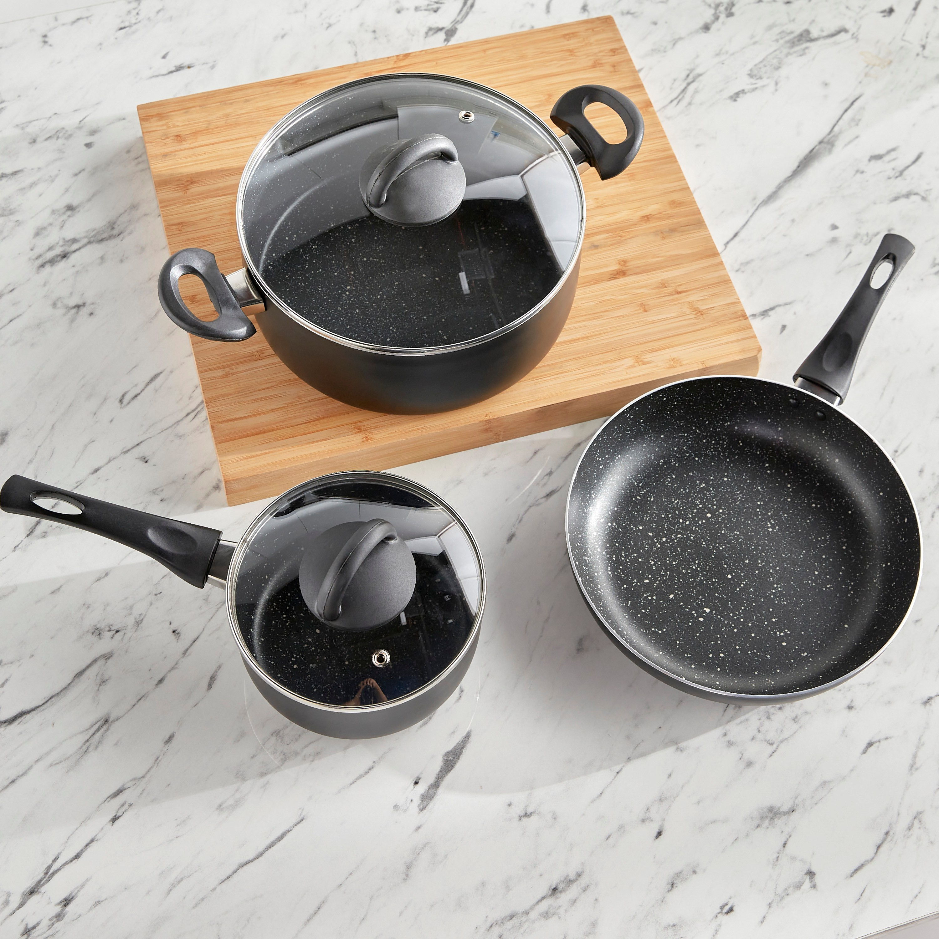 Essential 5-Piece Aluminium Cookware Set-household-kitchen-cookware-potsandpans-image-2