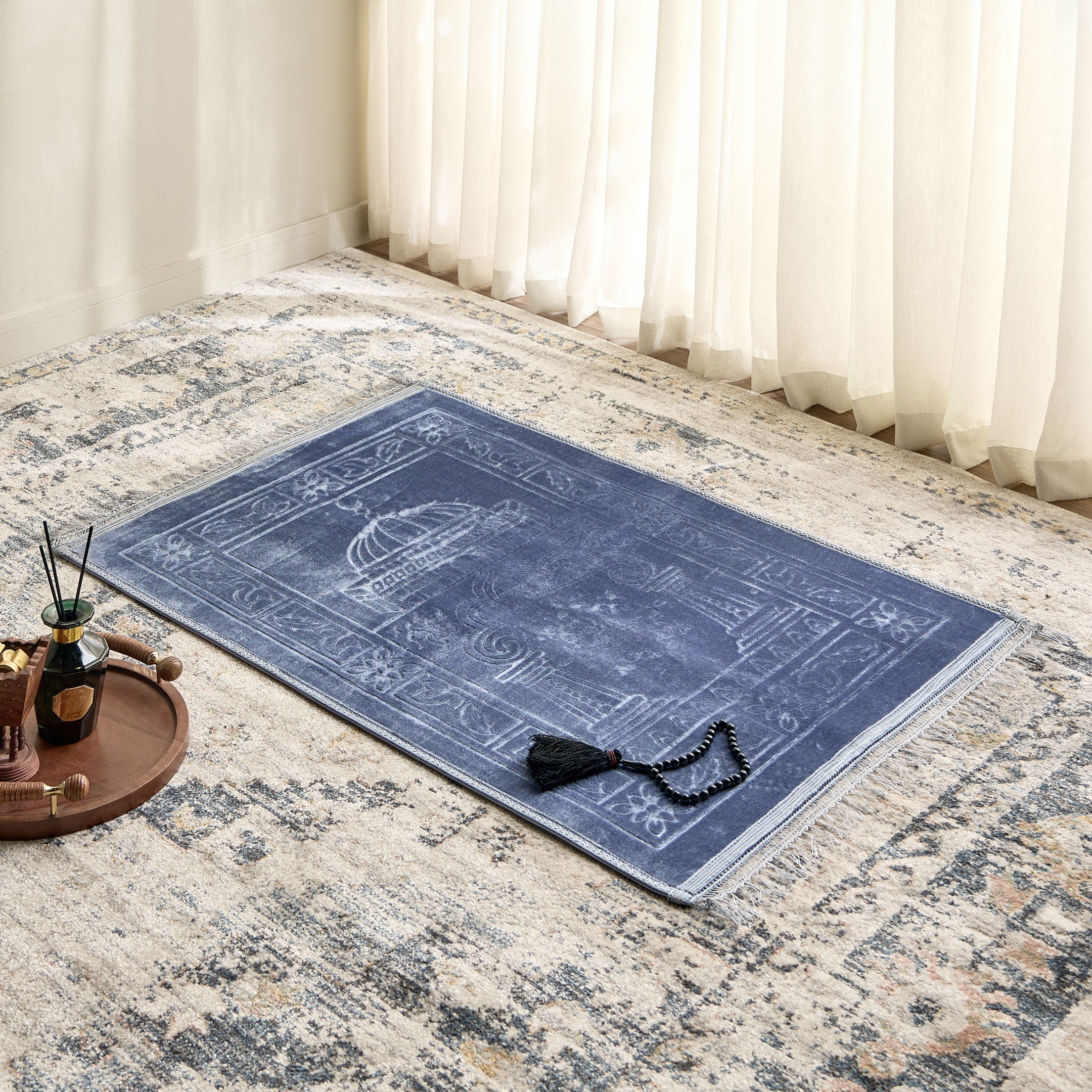 Devotion Prayer Mat - 80x120 cm-household-rugsandcarpets-prayermats-image-4