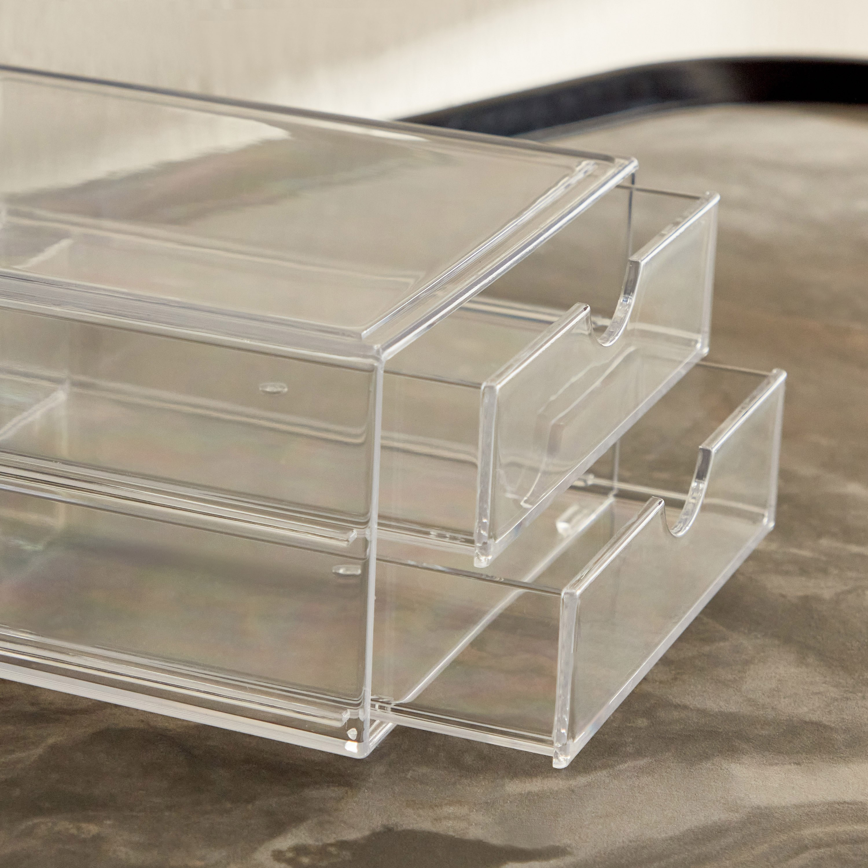 Zaya 2-Drawer Vanity Box-household-storage-cosmeticorganizing-makeuporganizersandsets-image-3