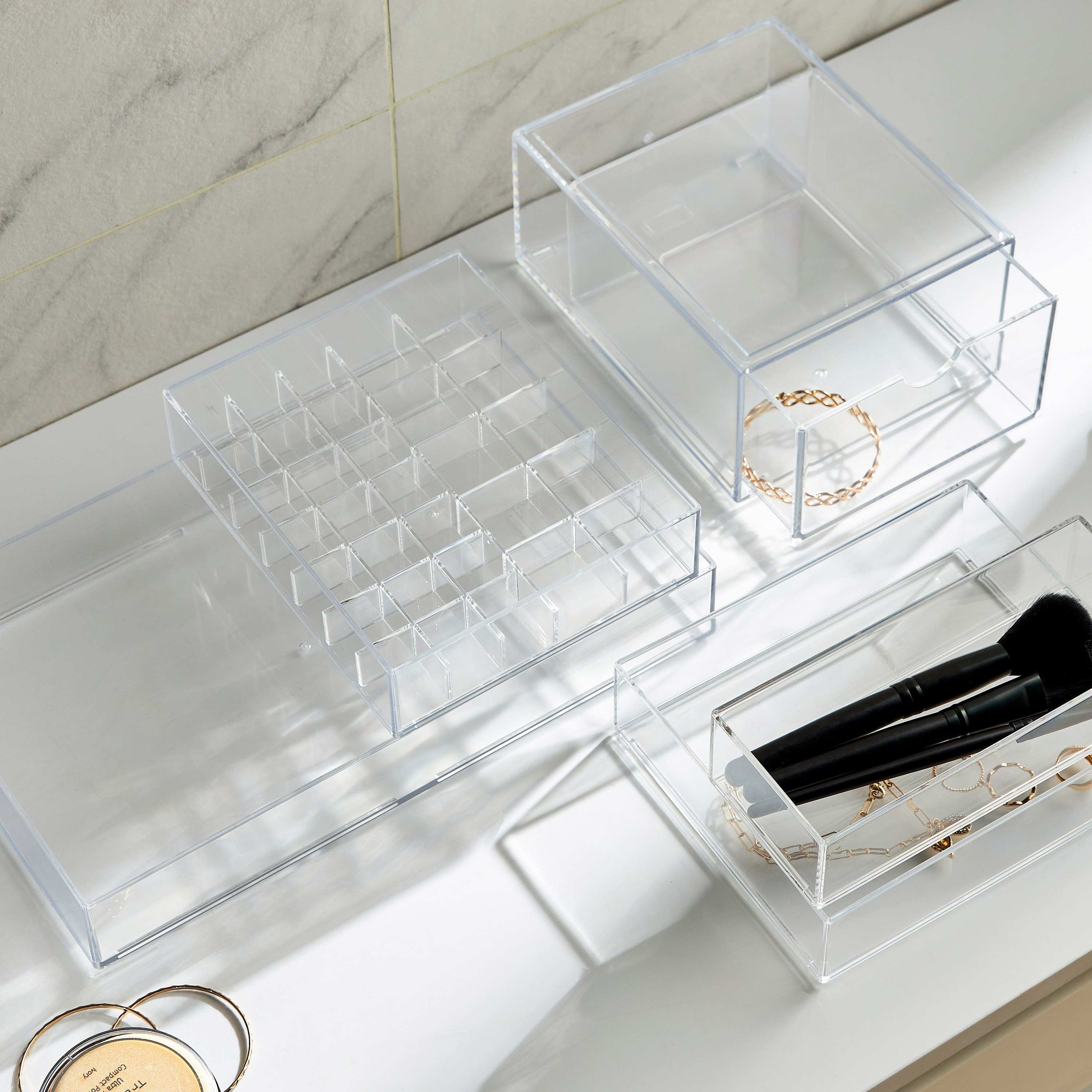 Zaya Stackable Vanity Tray-household-storage-cosmeticorganizing-makeuporganizersandsets-image-3