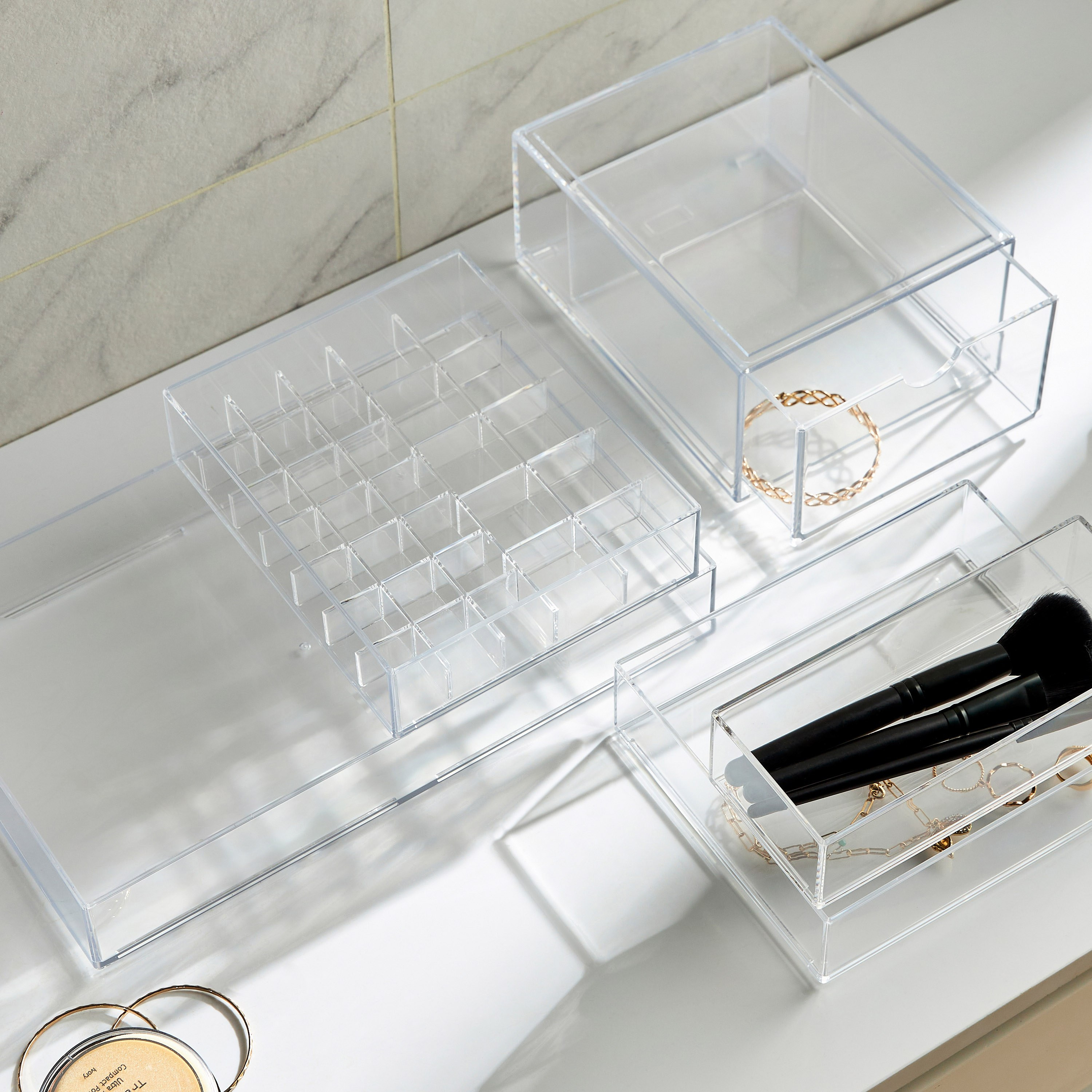 Zaya Stackable Vanity Tray-household-storage-cosmeticorganizing-makeuporganizersandsets-image-3