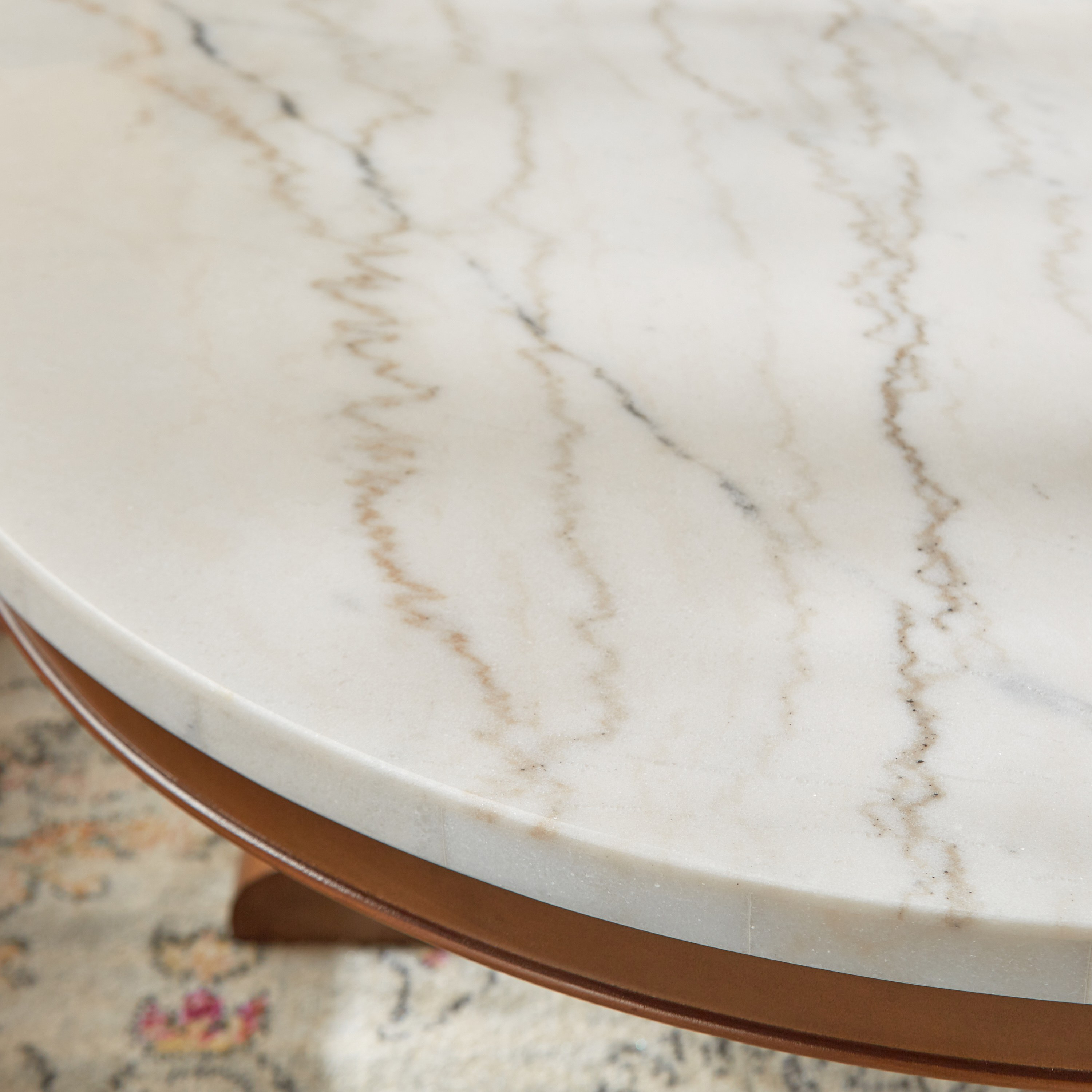 Alexandra Marble Top Coffee Table-furniture-livingroom-coffeetables-image-2