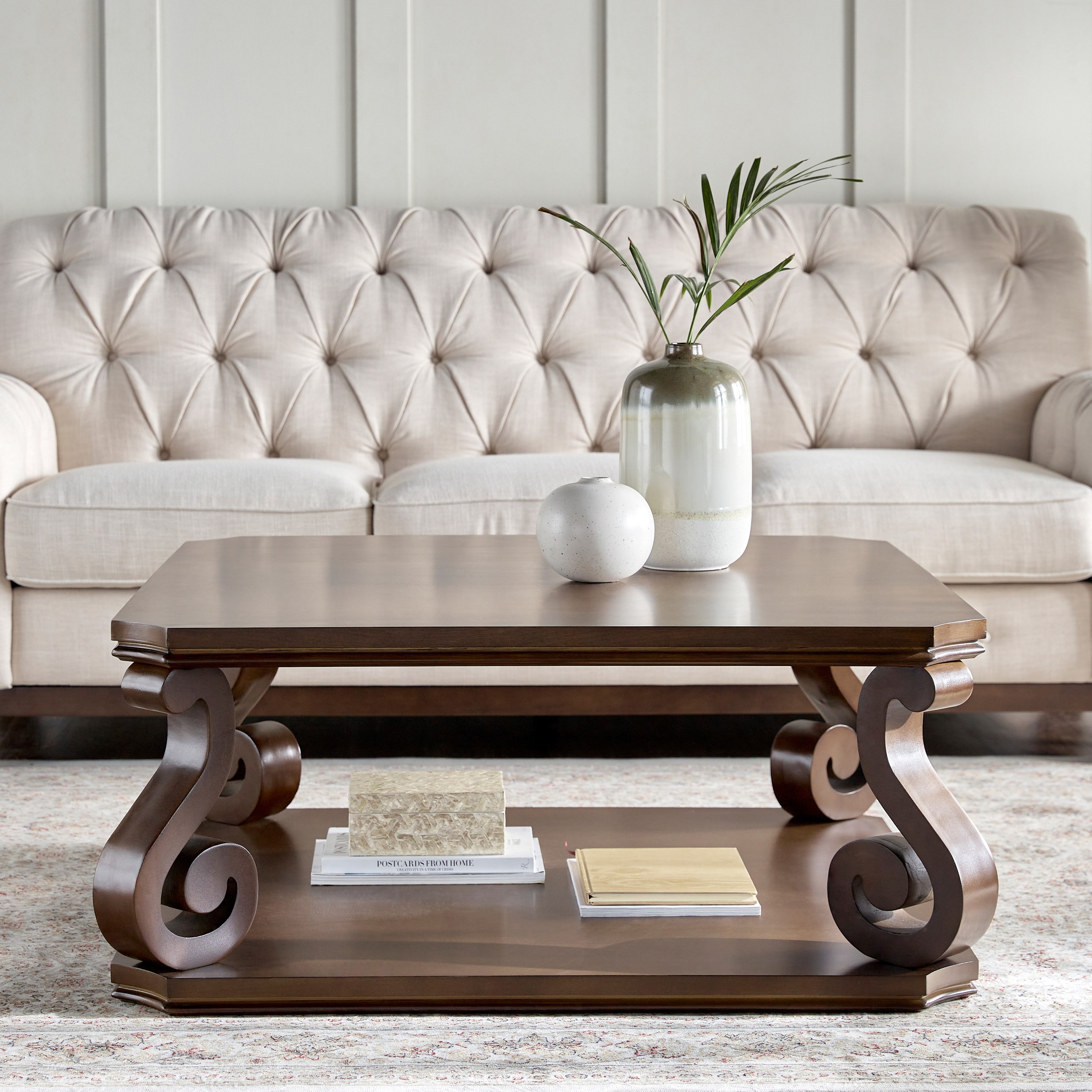 Shop Joanne Wooden Top Coffee Table Online Home centre UAE