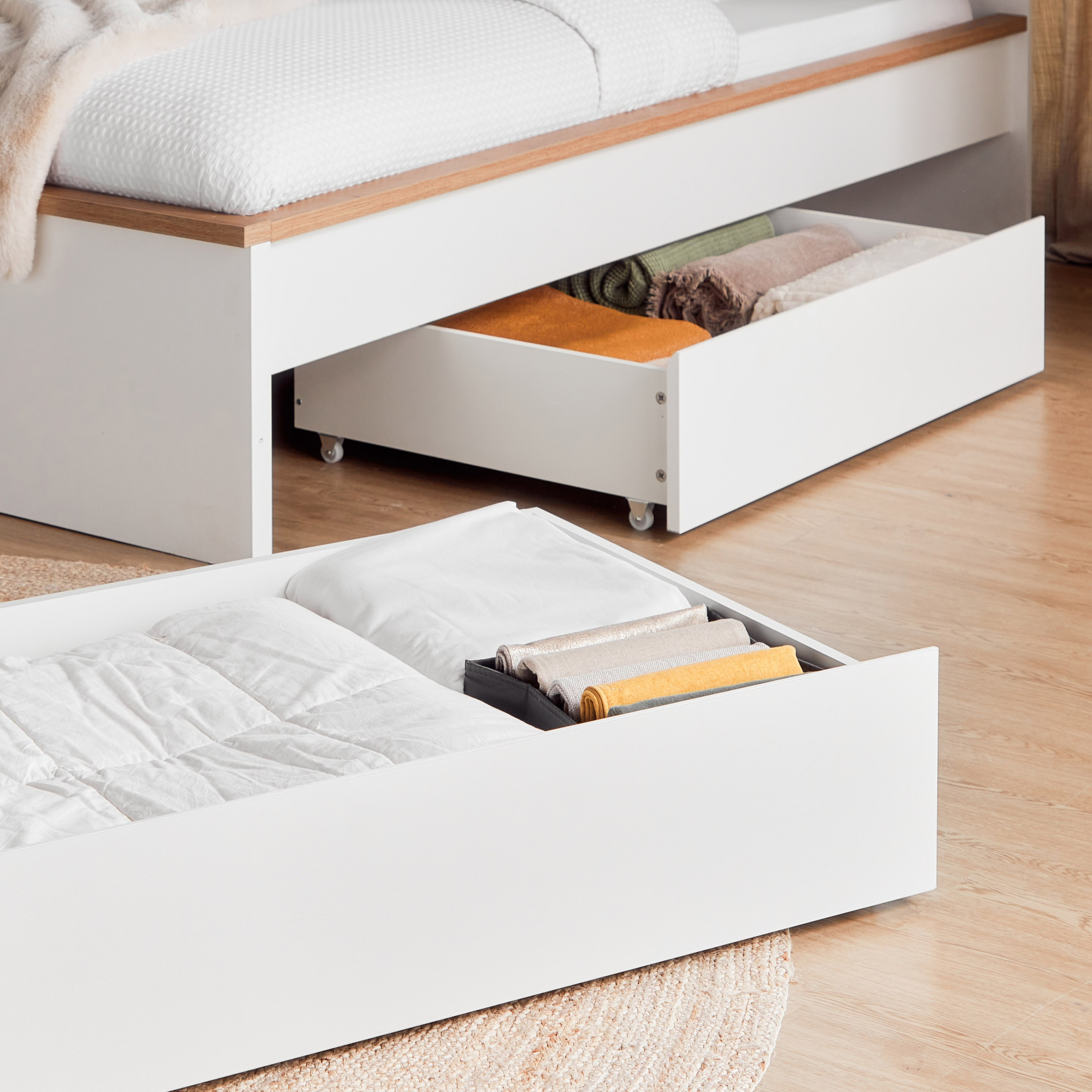 King size under on sale bed storage