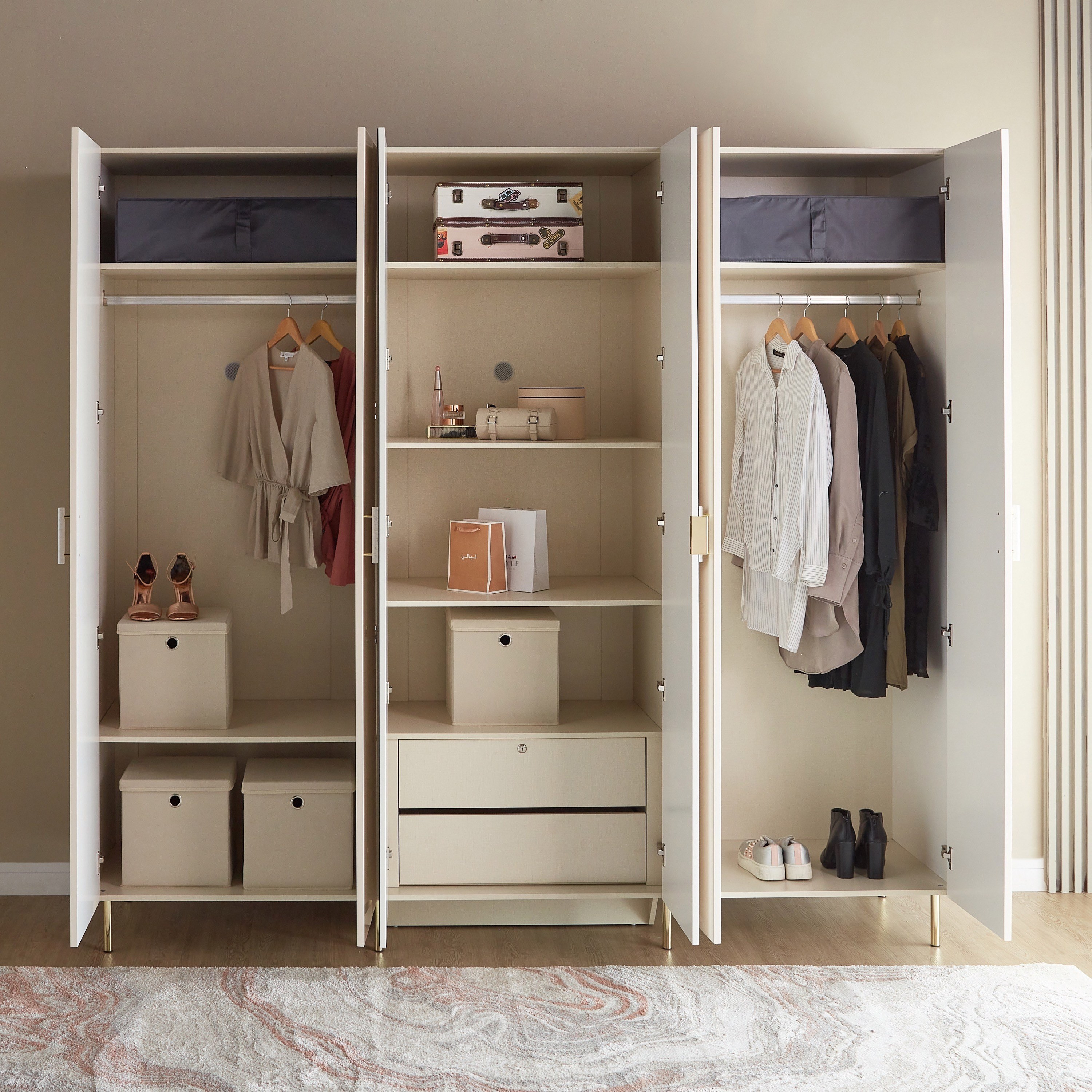 Storage on sale wardrobe cabinet