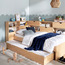 Lawson Daybed with Storage and Trundle - 90x200 cm-babyandkids-kidsbeds-twinbeds-image-1