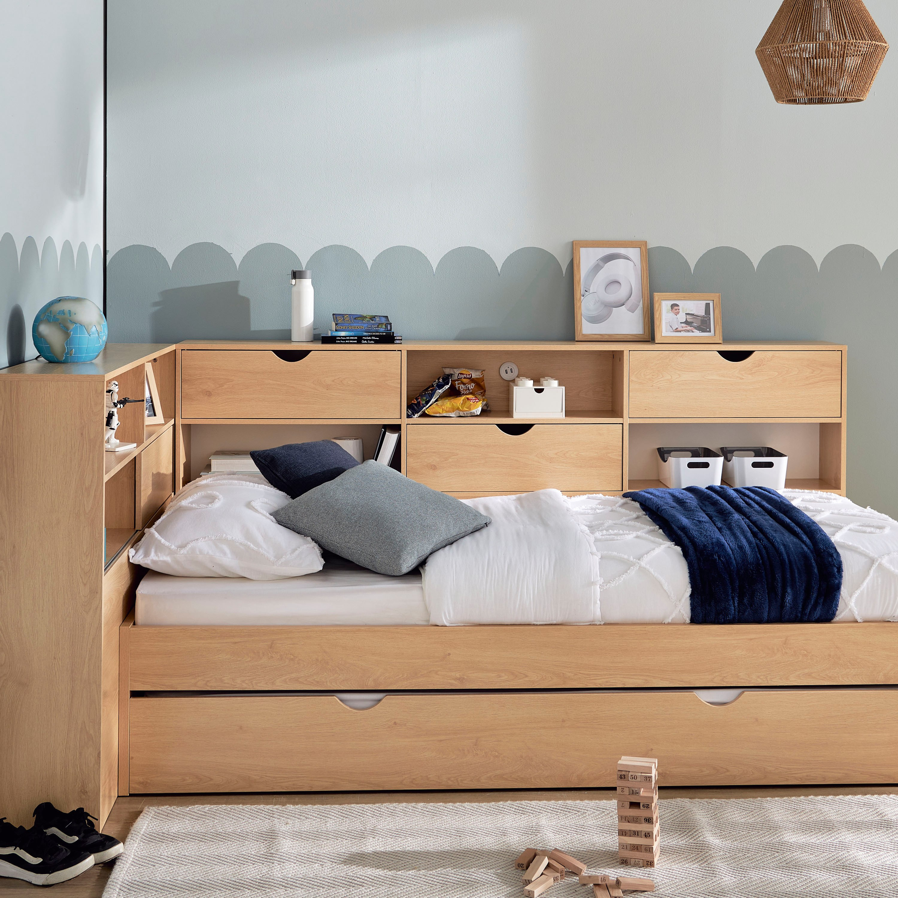 Shop Lawson Daybed with Storage and Trundle - 90x200 cm