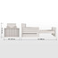 سرير قابل للتمدّد - سكورت - 90x140-170-200 سم-baby-nursery-toddlerbeds-image-1