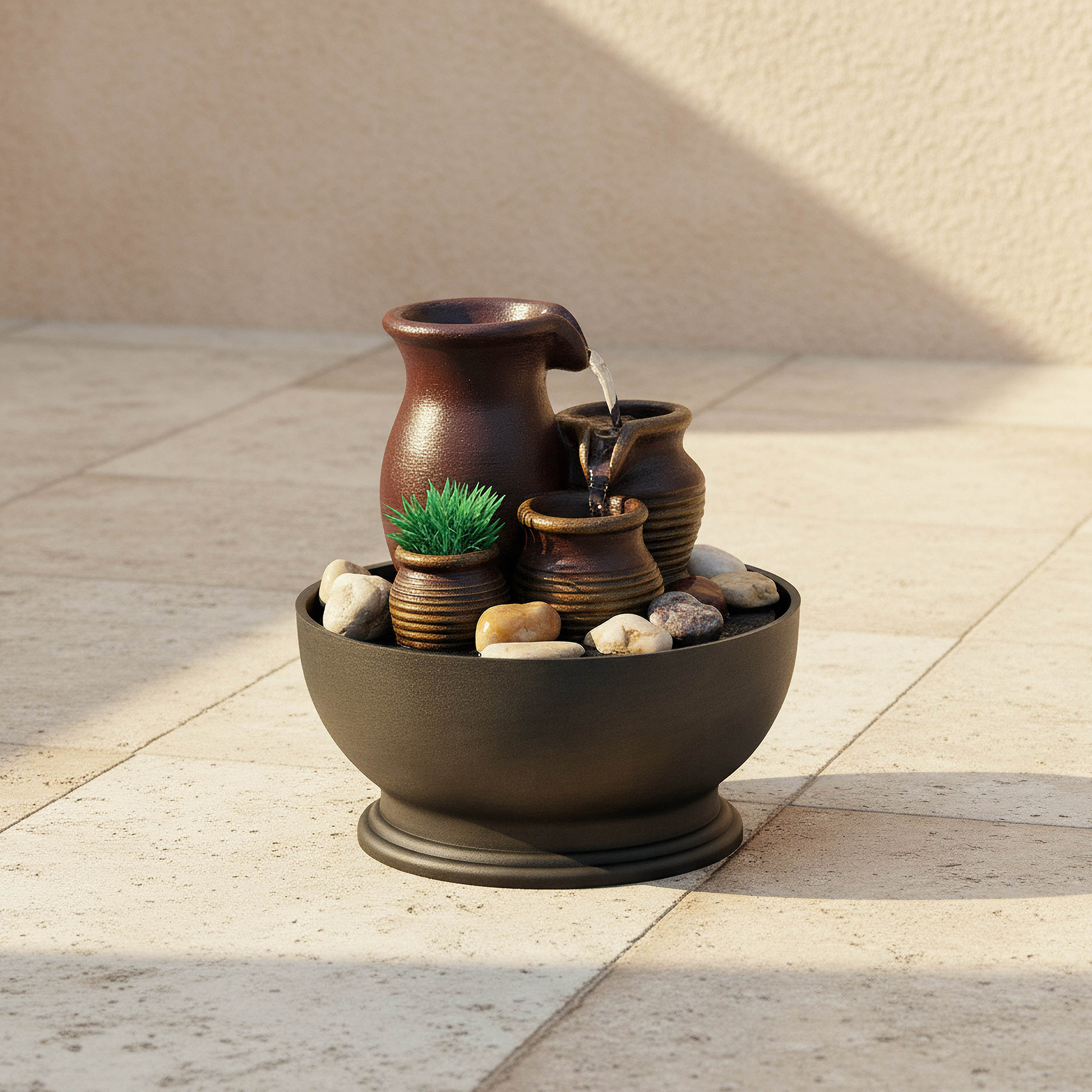 Lonac Fountain with LED Light