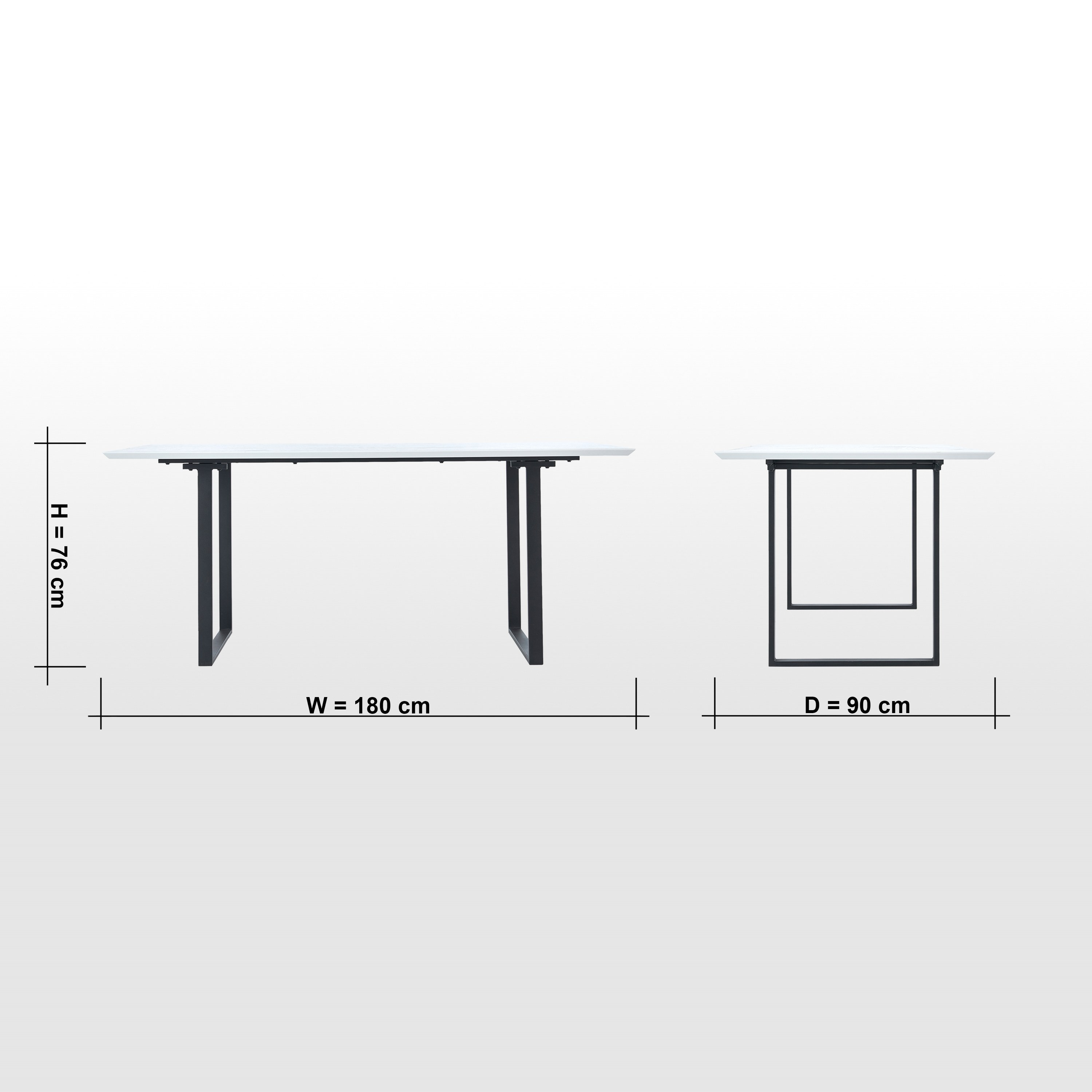 6 seater deals dining table size