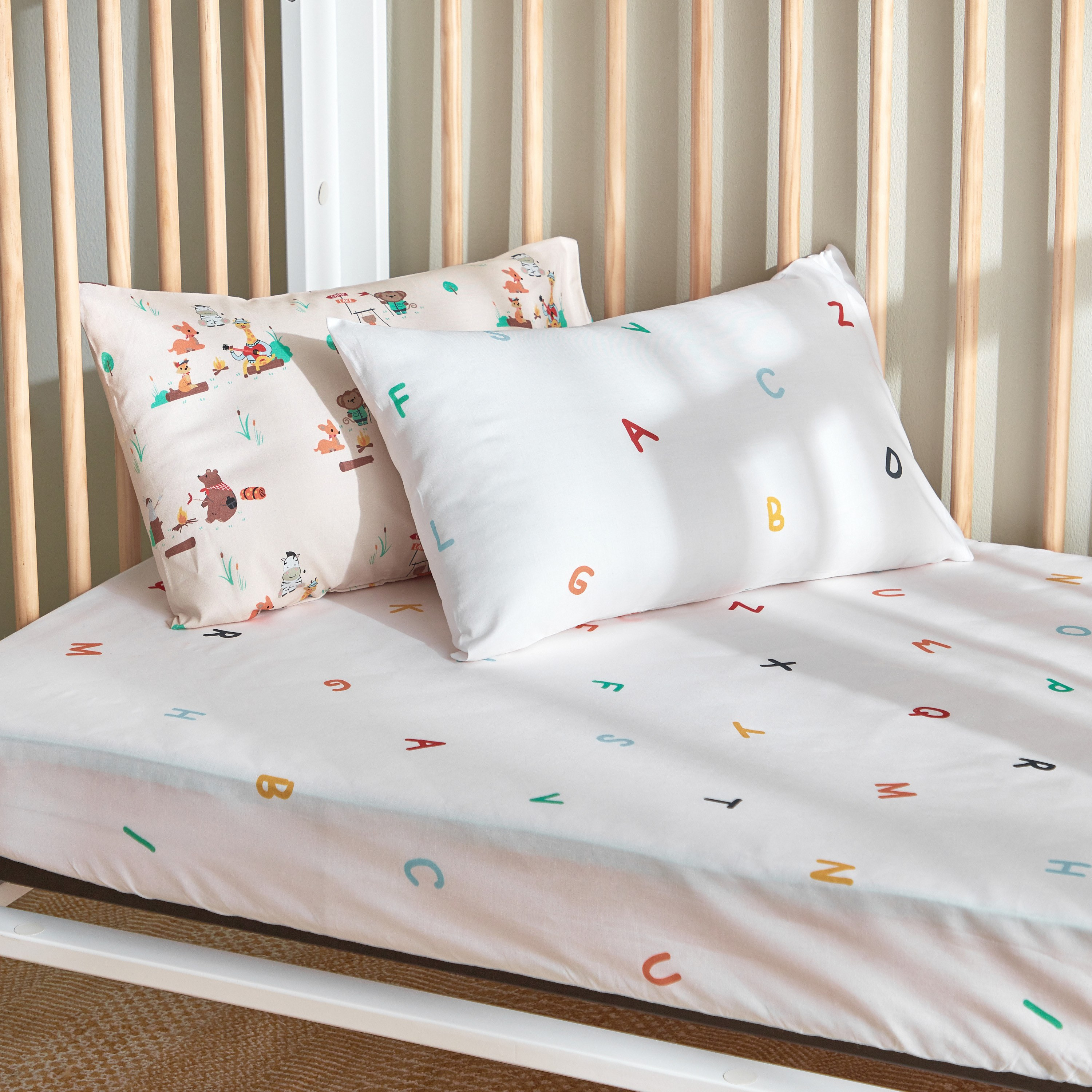 Pillow talk hot sale cot sheets