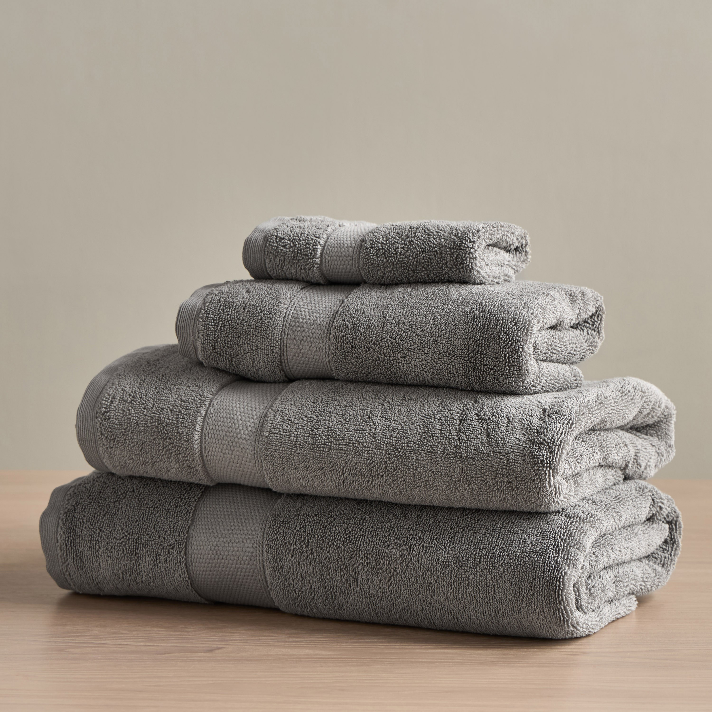 Serene 4-Piece 650 GSM Microcotton Fingertip Towel Set - 33x33 cm-household-bathandlaundry-bathlinen-towels-image-4
