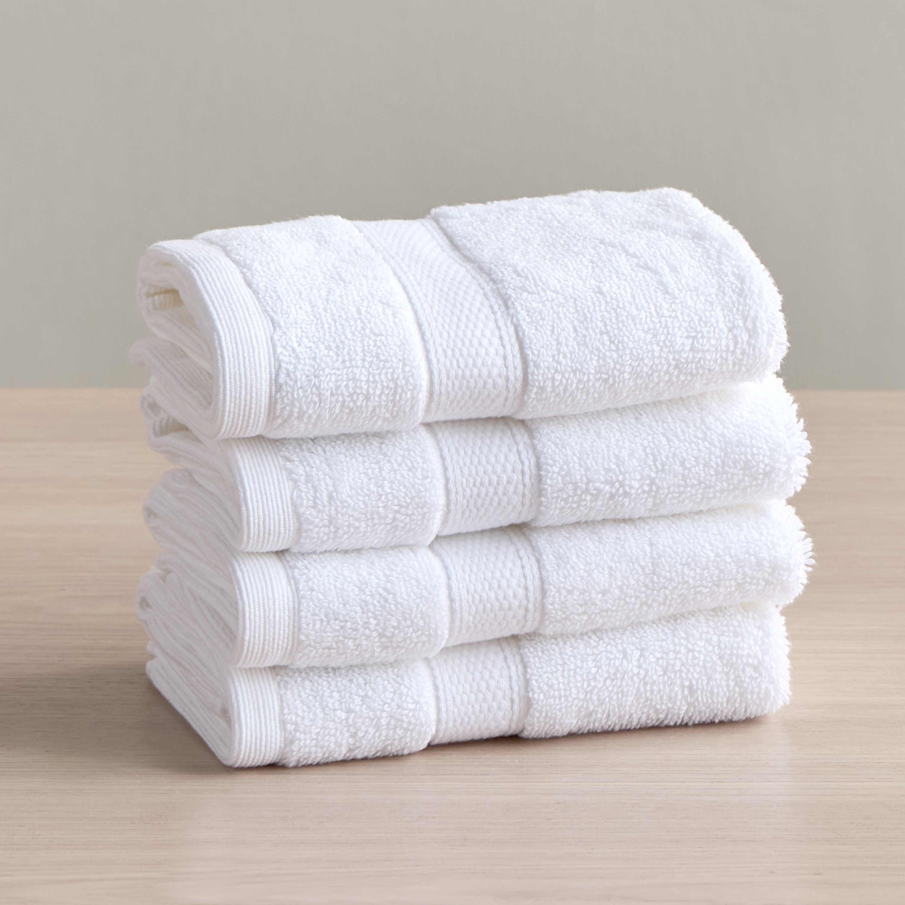 Serene 4-Piece 650 GSM Microcotton Fingertip Towel Set - 33x33 cm-household-bathandlaundry-bathlinen-towels-image-1