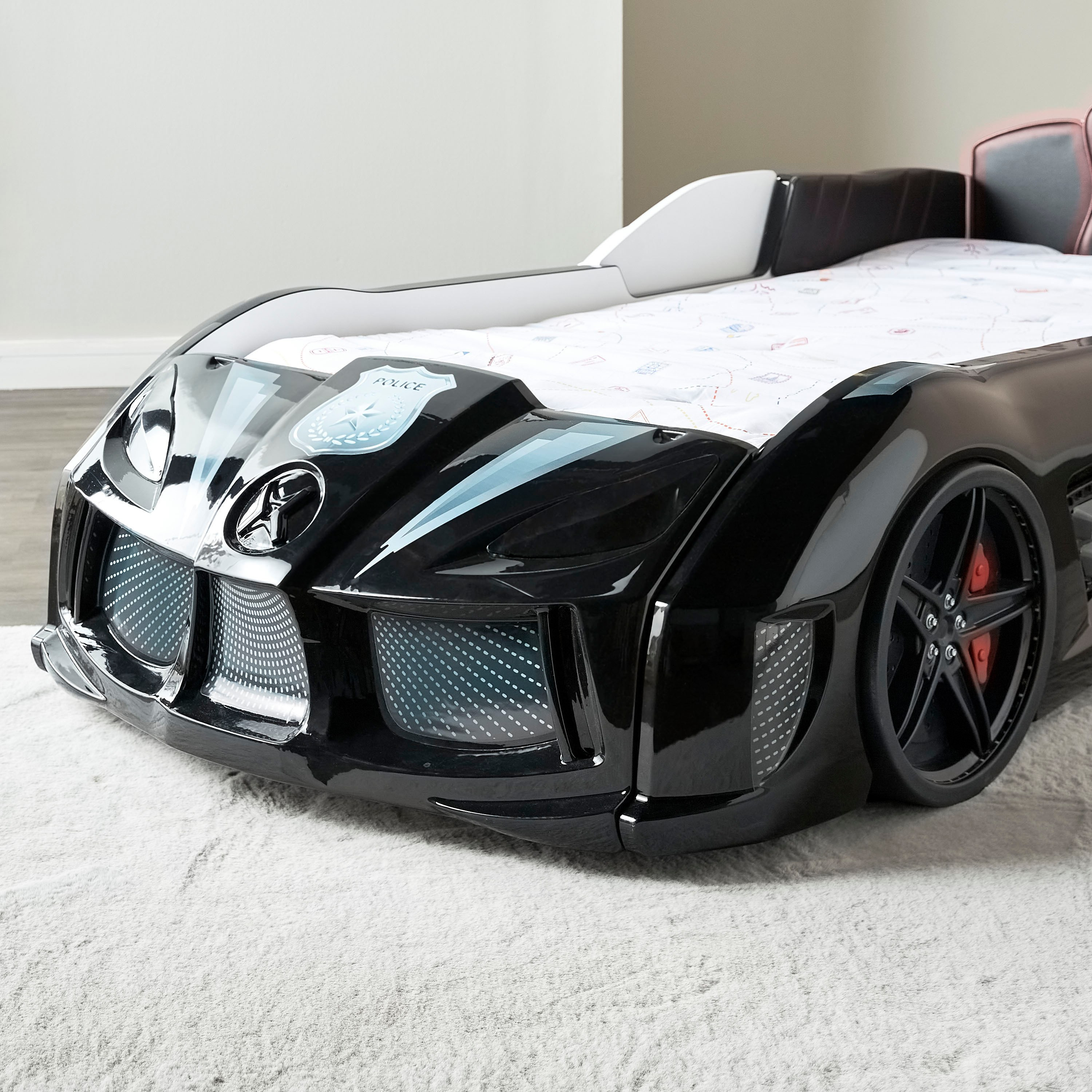 Black car deals bed