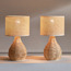 طقم مصابيح طاولة روطان قطعتين - جورد - 32 سم-household-lighting-tableanddesklamps-image-3