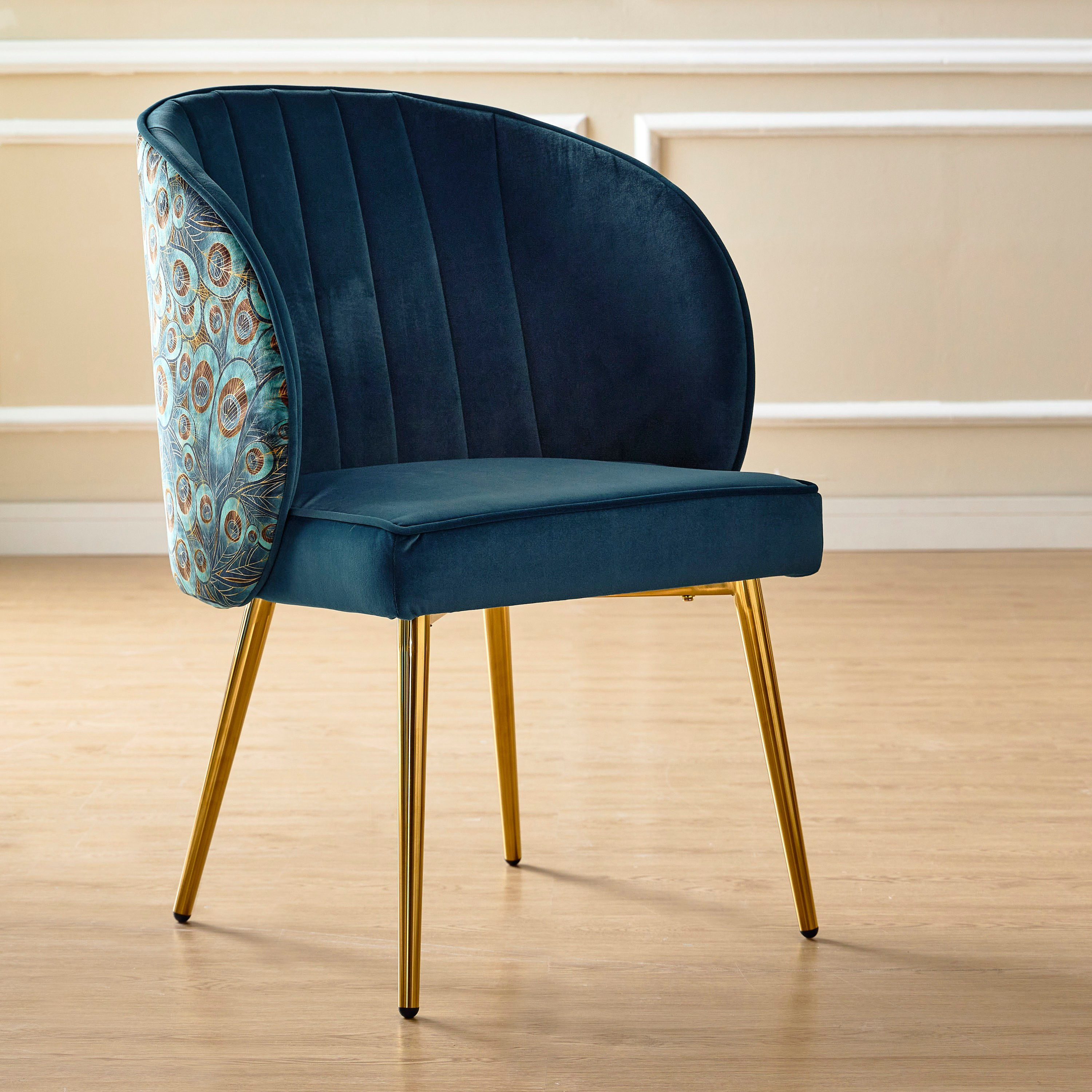 Shop Pietra Velvet Dining Chair Online Home Centre UAE